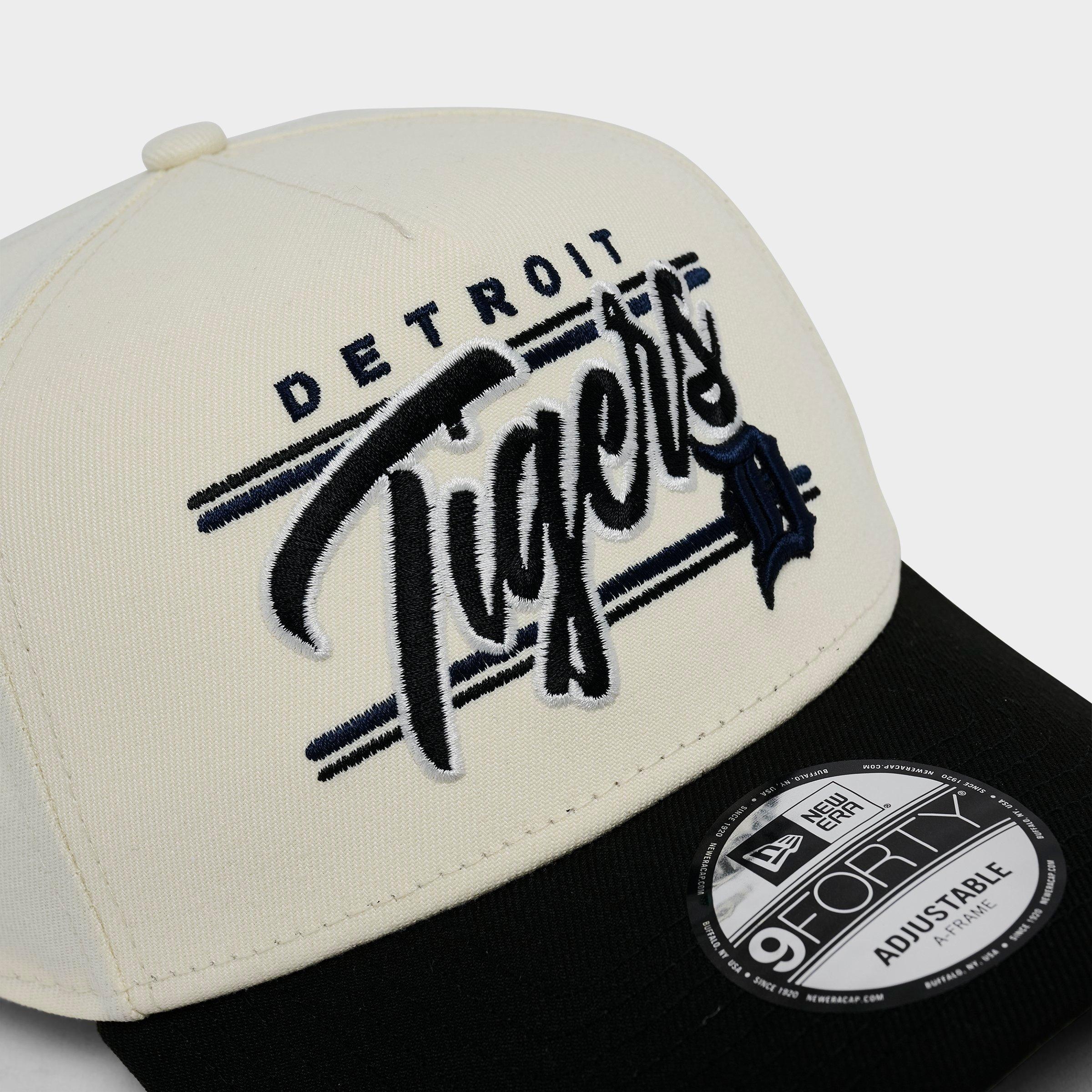 New Era Detroit Tigers MLB Graphic Logo 9FORTY A-Frame Snapback Hat