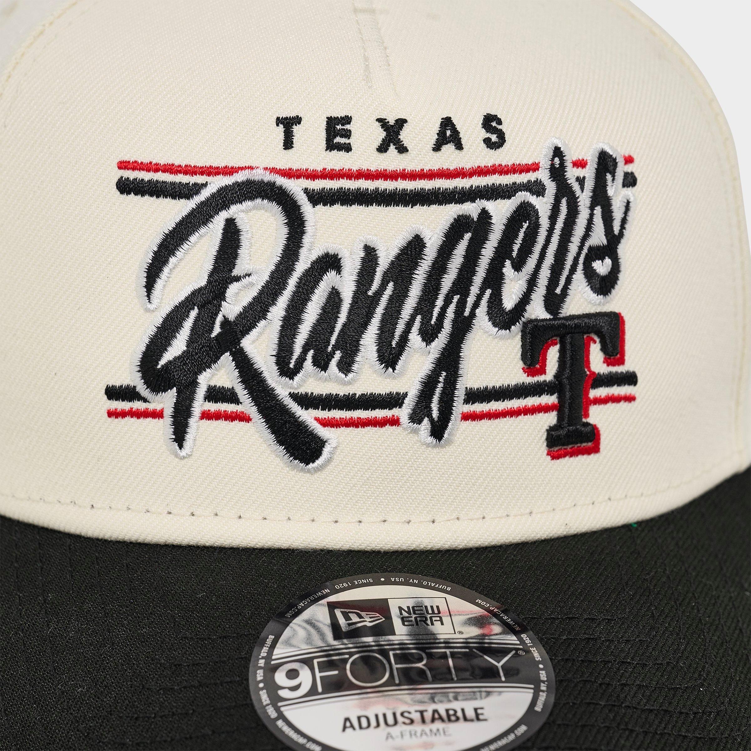 New Era Texas Rangers MLB 9FORTY A-Frame Snapback Hat