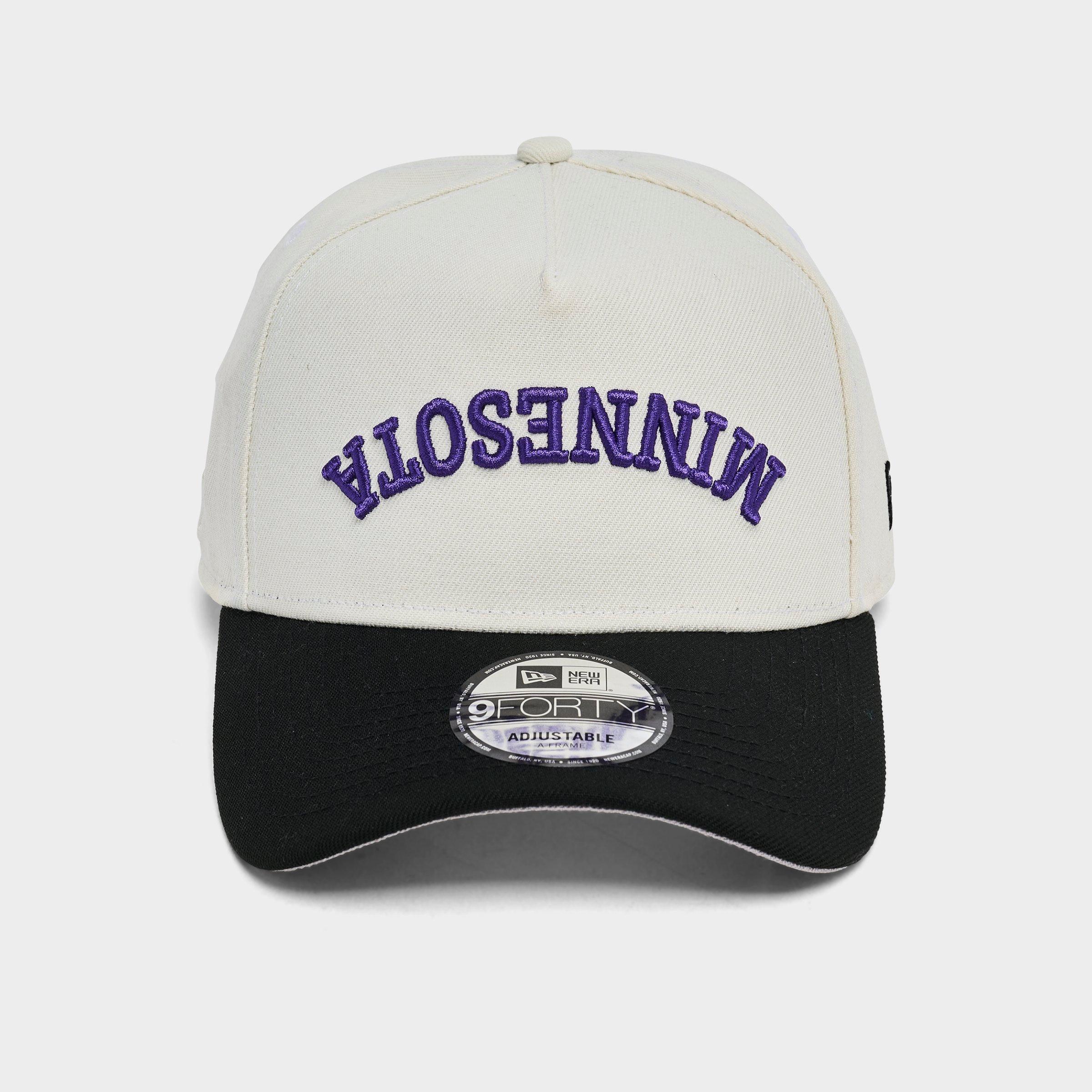New Era Minnesota Vikings NFL Upside Down 9FORTY A-Frame Snapback Hat