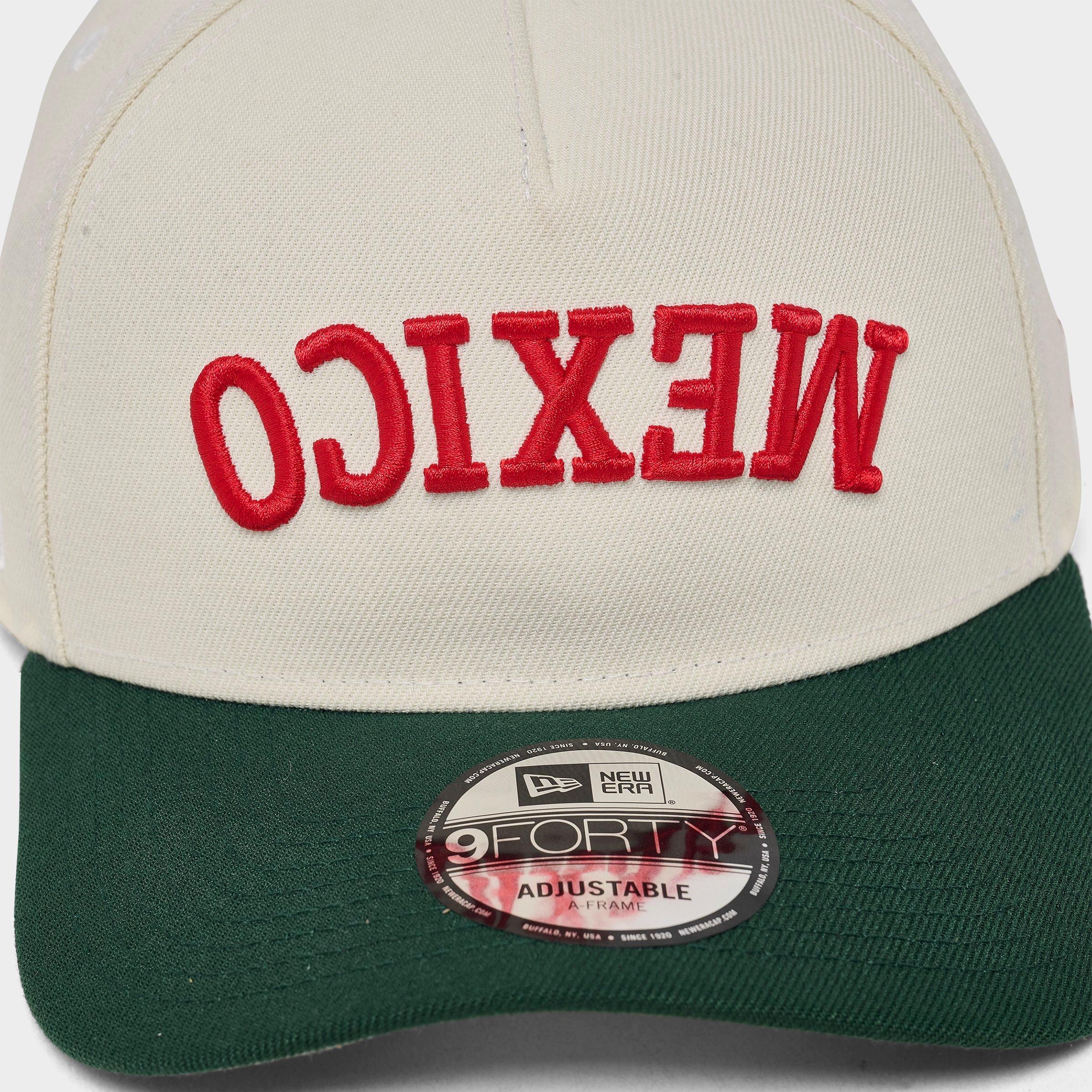 New Era Mexico Upside Down 9FORTY A-Frame Snapback Hat