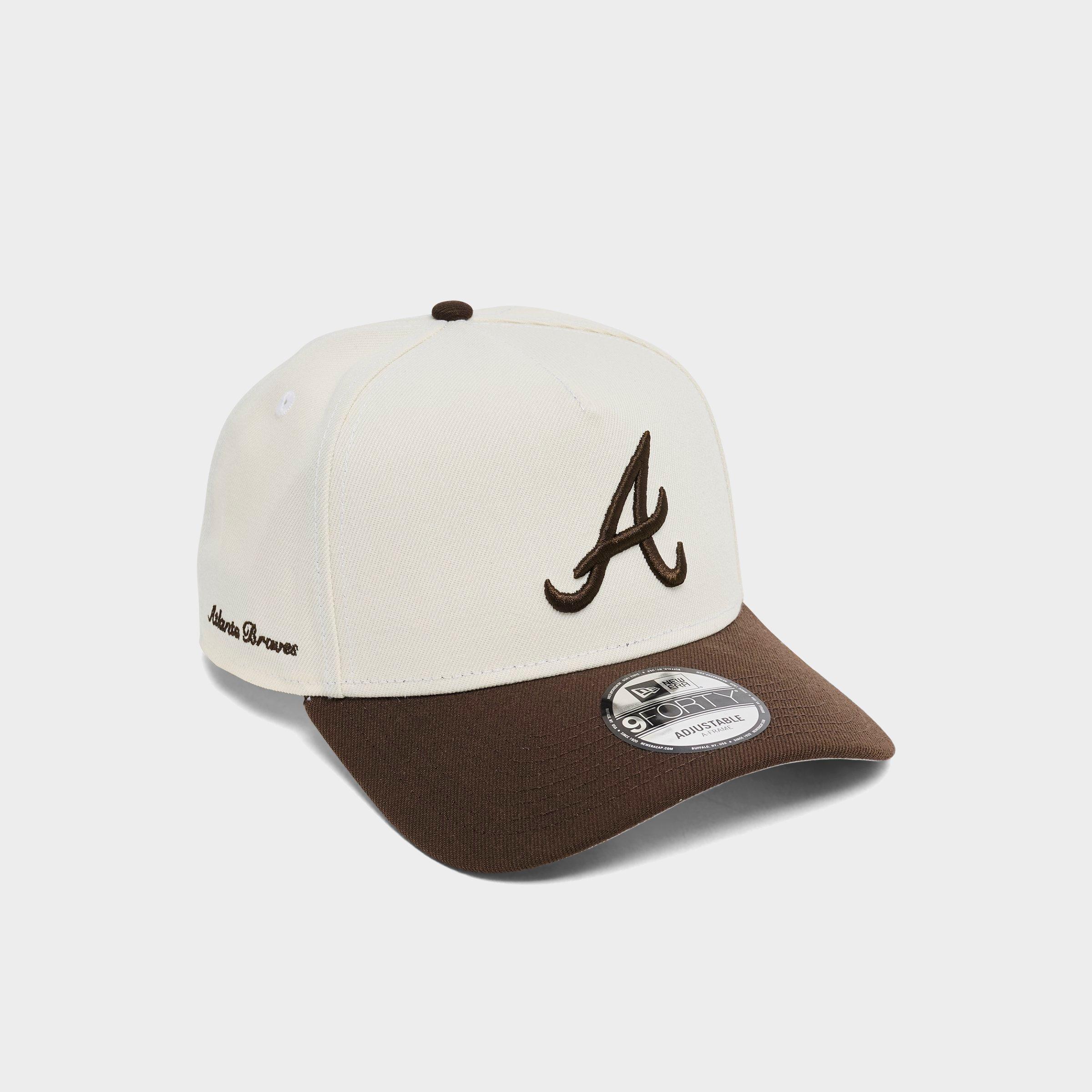 New Era Atlanta Braves MLB Walnut 9FORTY A-Frame Snapback Hat