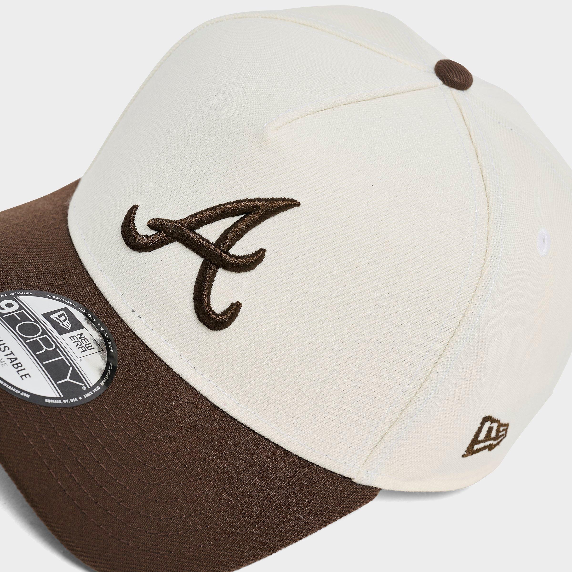 New Era Atlanta Braves MLB Walnut 9FORTY A-Frame Snapback Hat