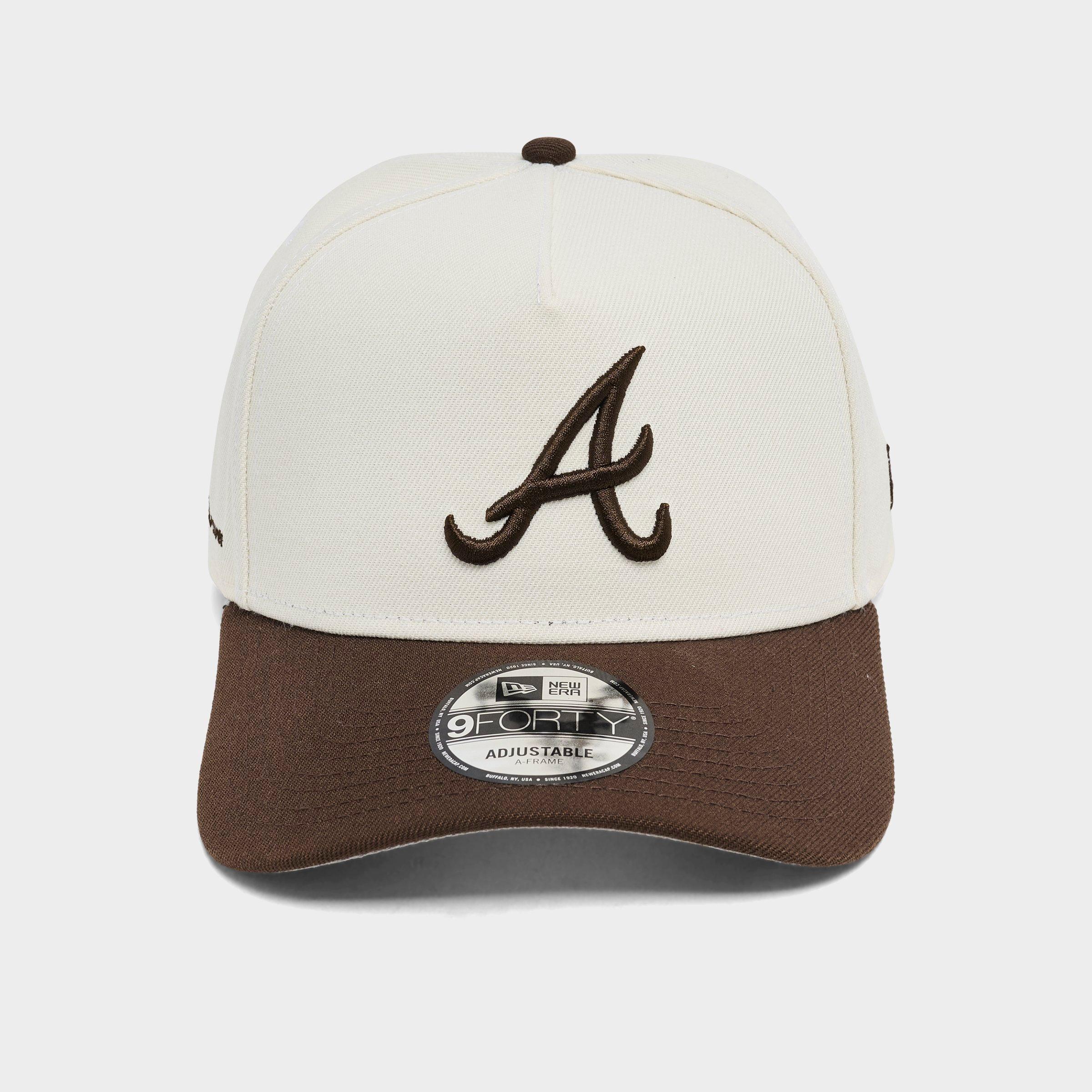 New Era Atlanta Braves MLB Walnut 9FORTY A-Frame Snapback Hat