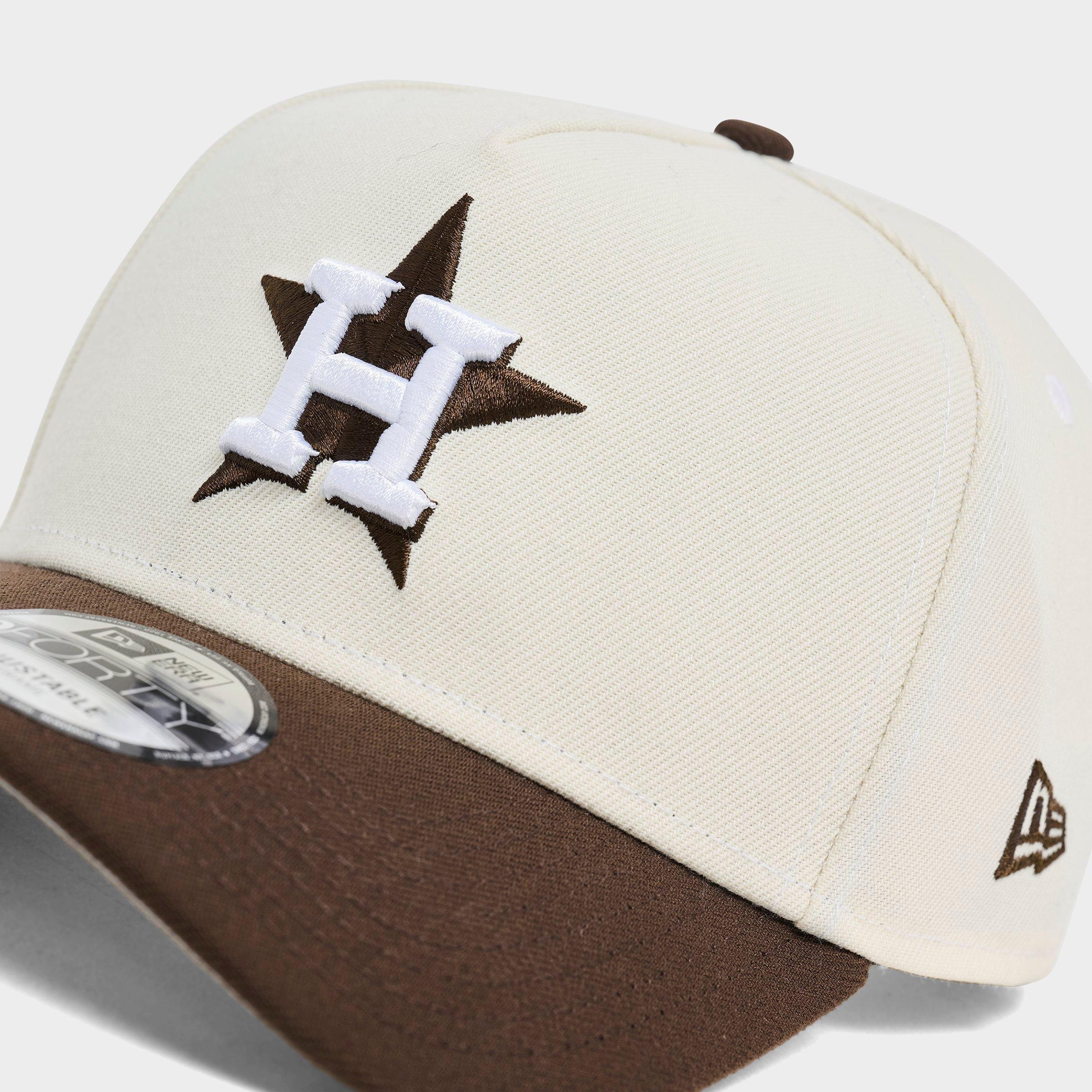 New Era Houston Astros MLB Walnut 9FORTY A-Frame Snapback Hat