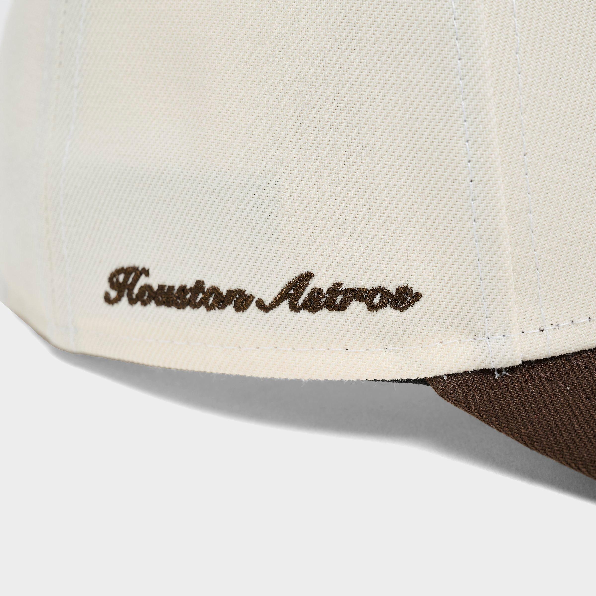 New Era Houston Astros MLB Walnut 9FORTY A-Frame Snapback Hat
