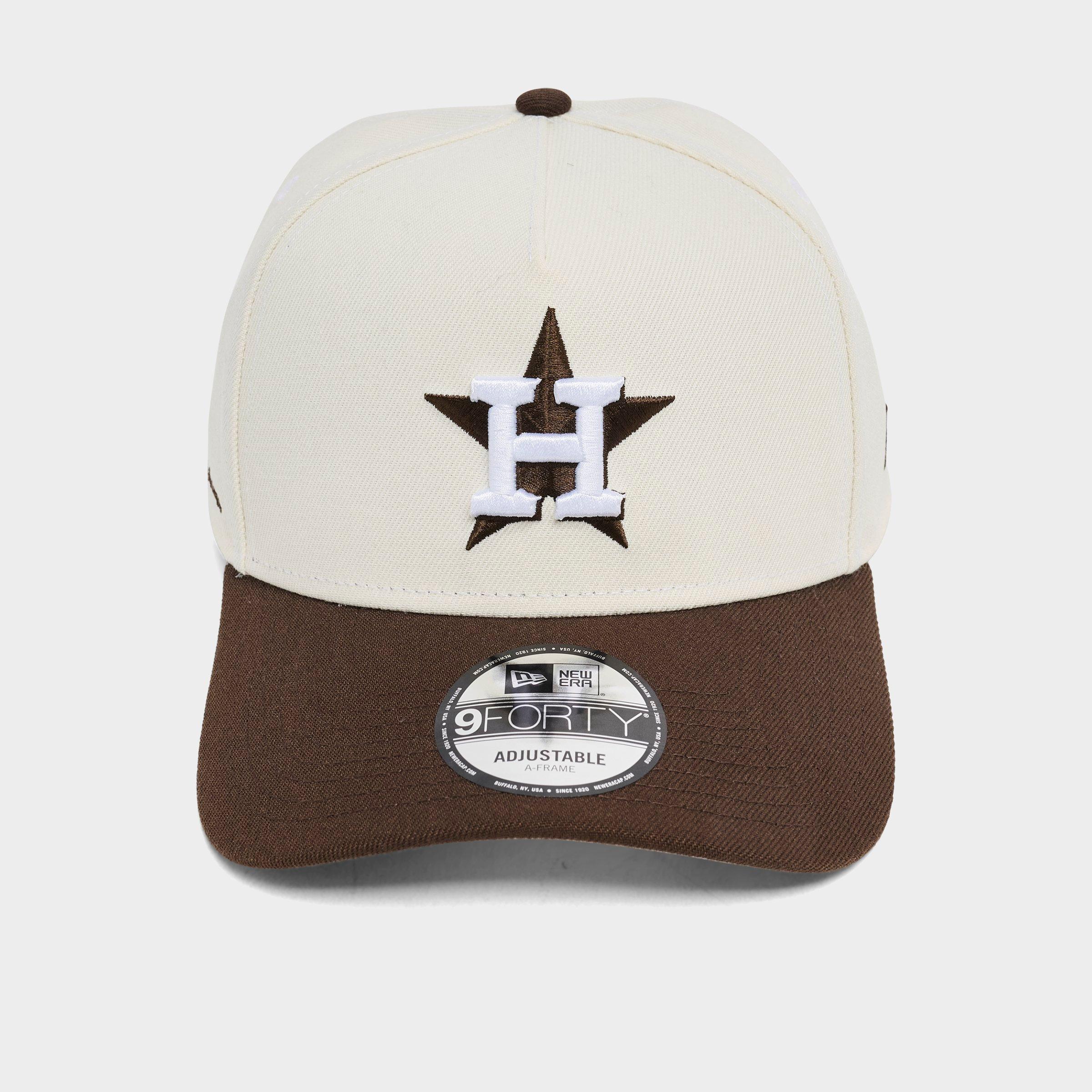New Era Houston Astros MLB Walnut 9FORTY A-Frame Snapback Hat