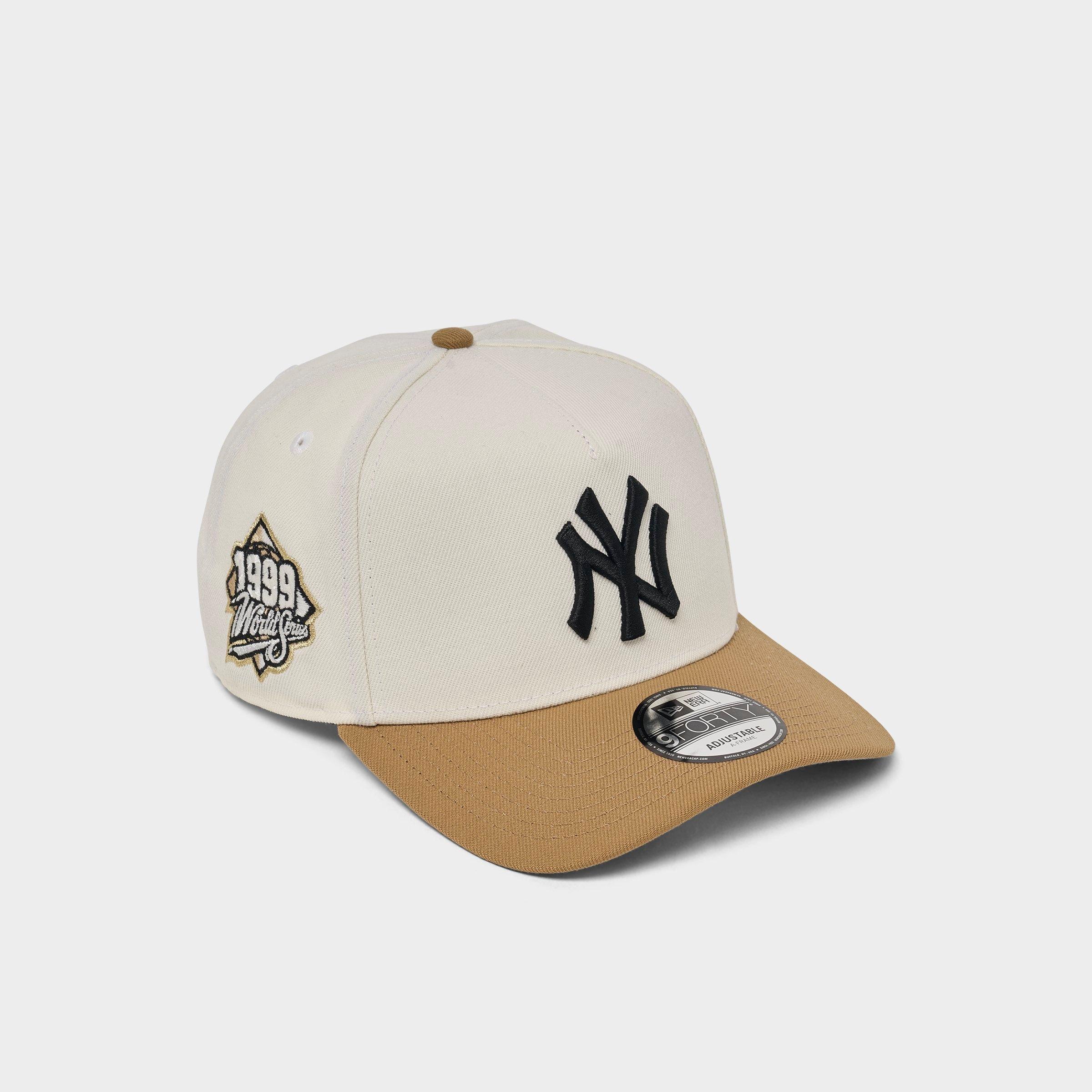 New Era New York Yankees MLB Khaki Champion Patch 9FORTY A-Frame Snapback Hat