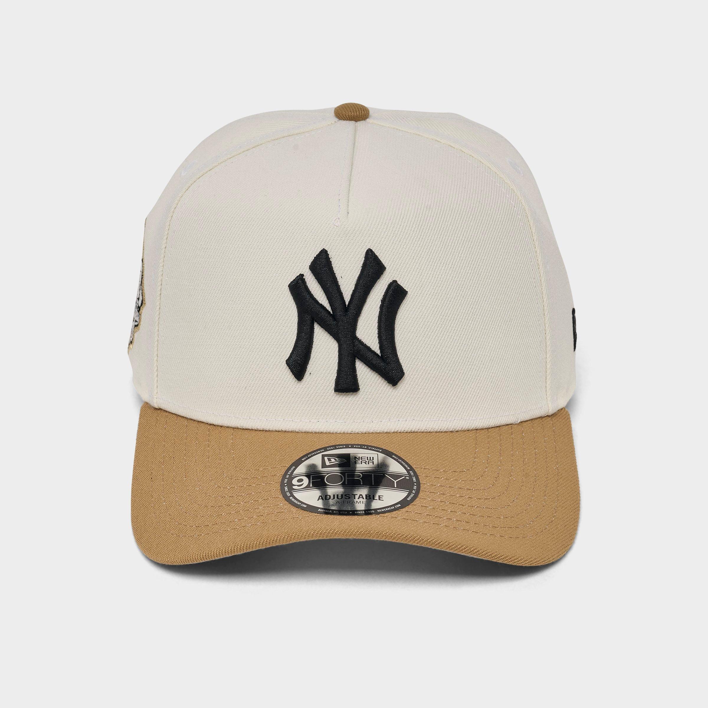 New Era New York Yankees MLB Khaki Champion Patch 9FORTY A-Frame Snapback Hat