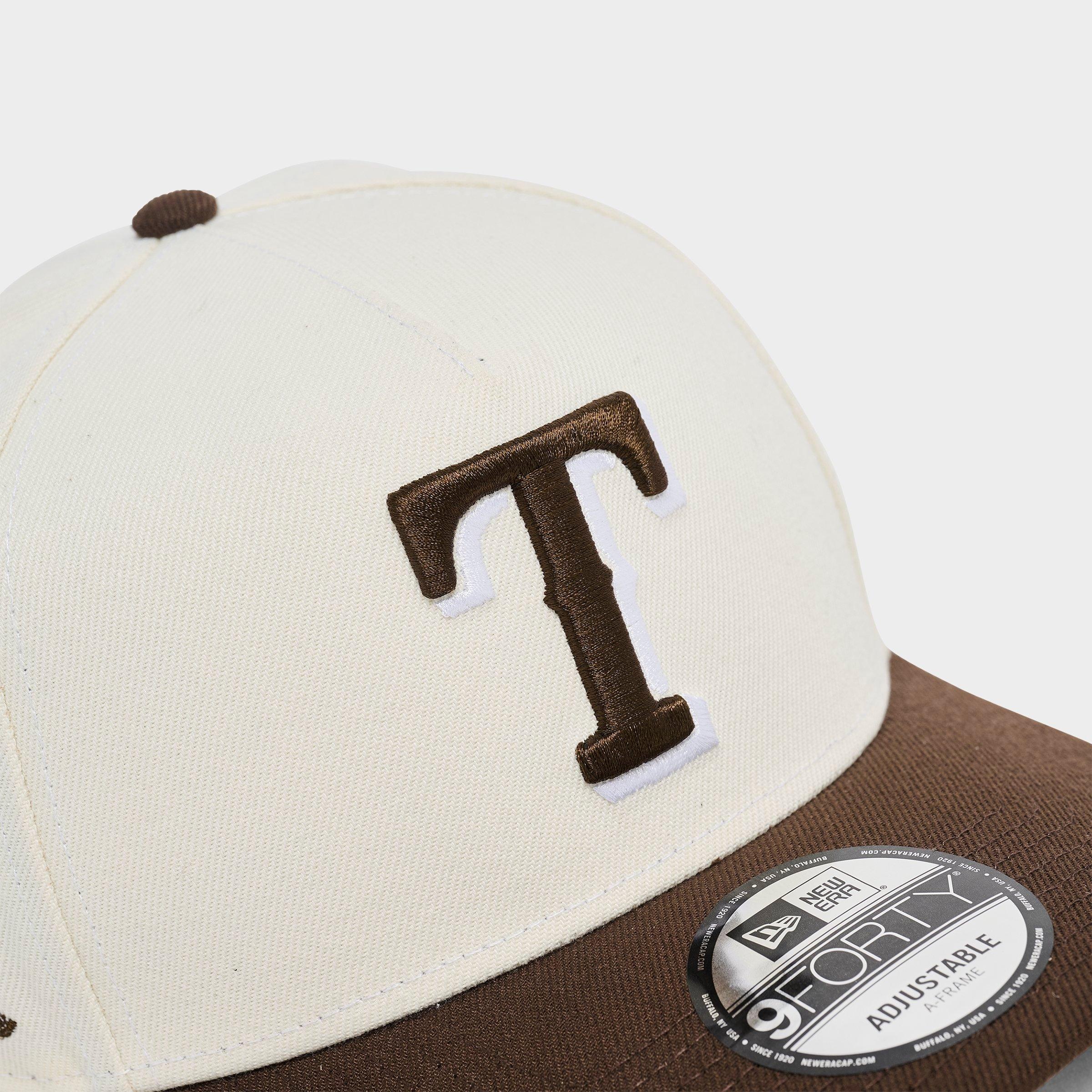 New Era Texas Rangers MLB Walnut 9FORTY A-Frame Snapback Hat