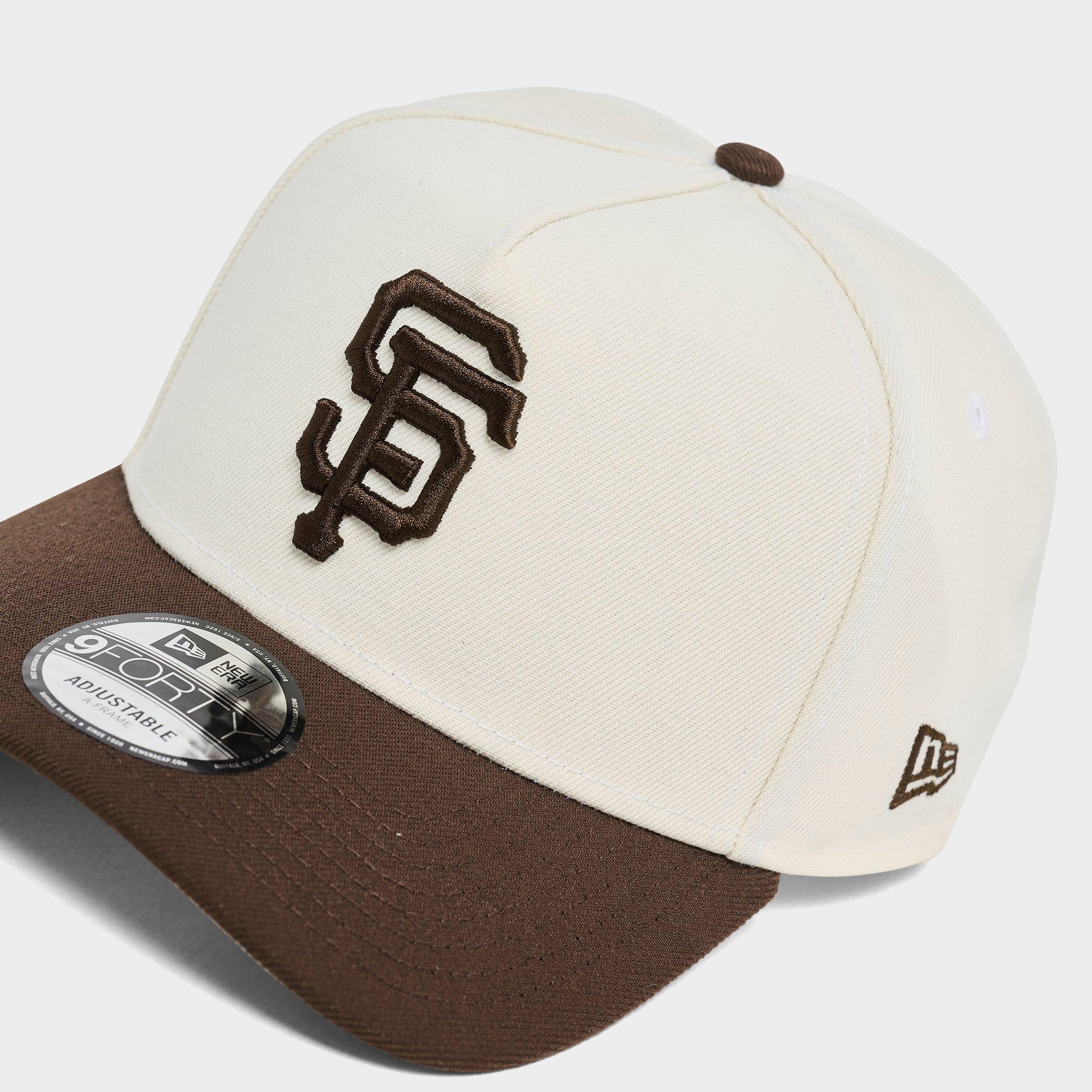 New Era San Francisco Giants MLB Walnut 9FORTY A-Frame Snapback Hat