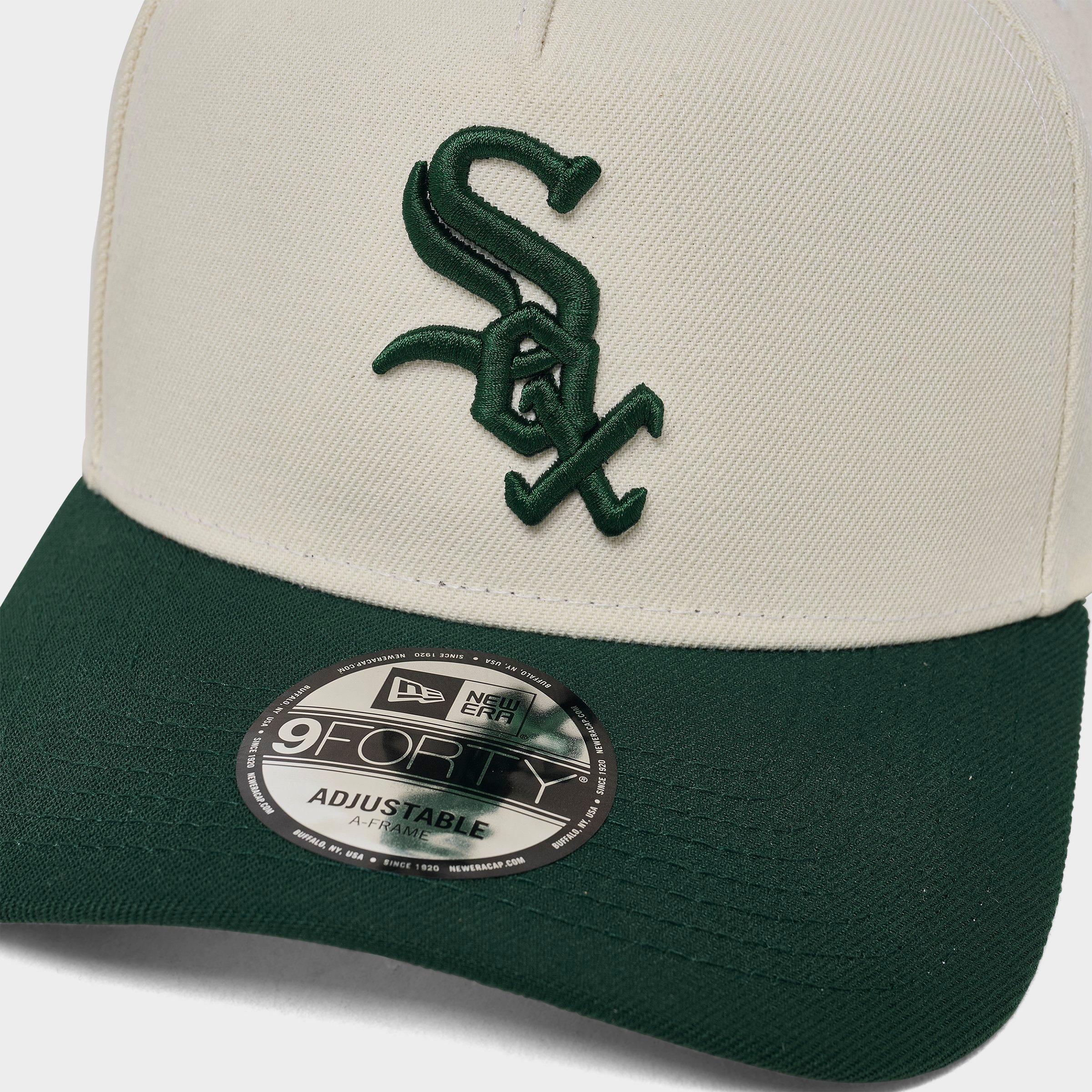 New Era Chicago White Sox MLB Dark Green 9FORTY A-Frame Snapback Hat