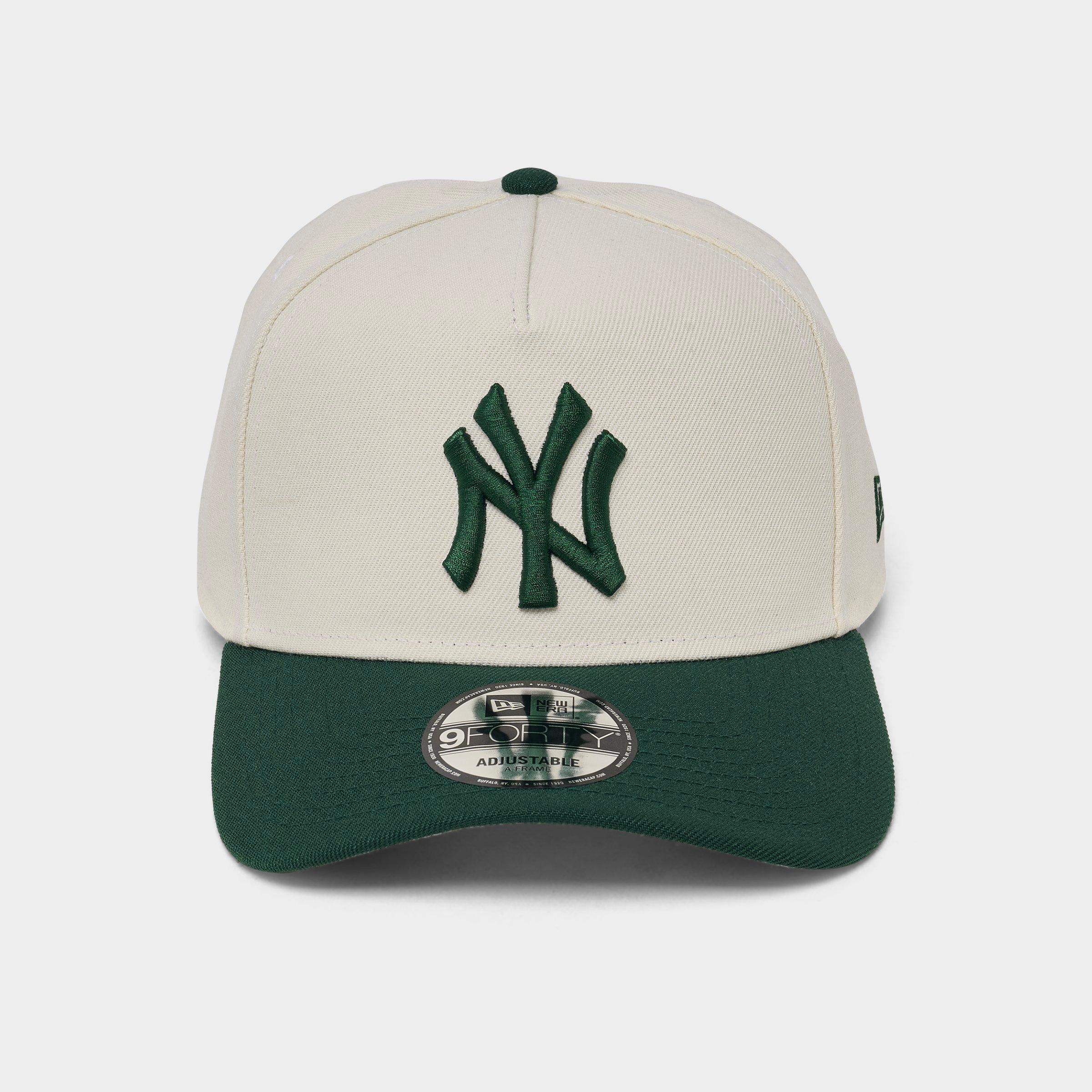 New Era New York Yankees MLB Dark Green 9FORTY A-Frame Snapback Hat