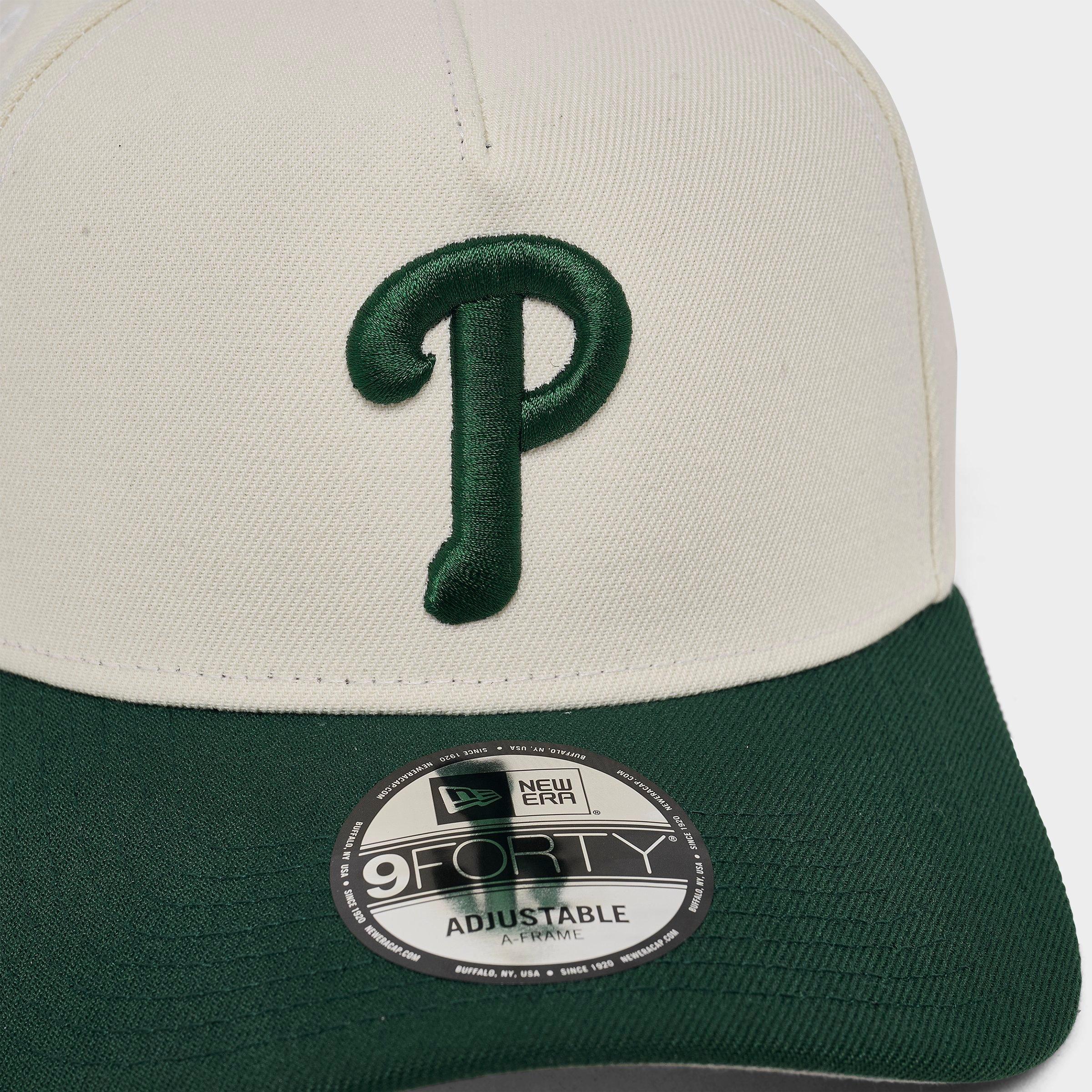 New Era Philadelphia Phillies MLB Dark Green 9FORTY A-Frame Snapback Hat