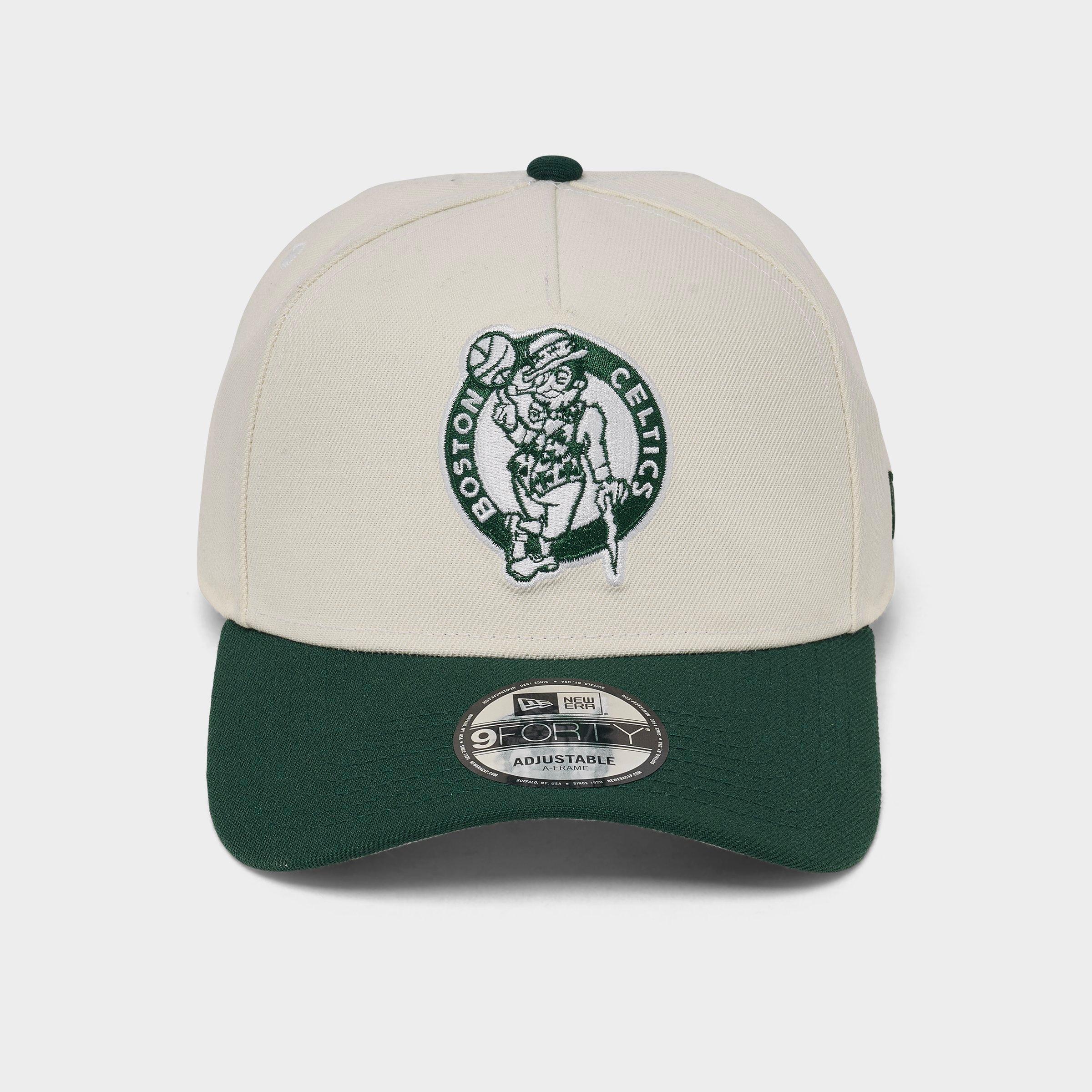 New Era Boston Celtics NBA Dark Green 9FORTY A-Frame Snapback Hat