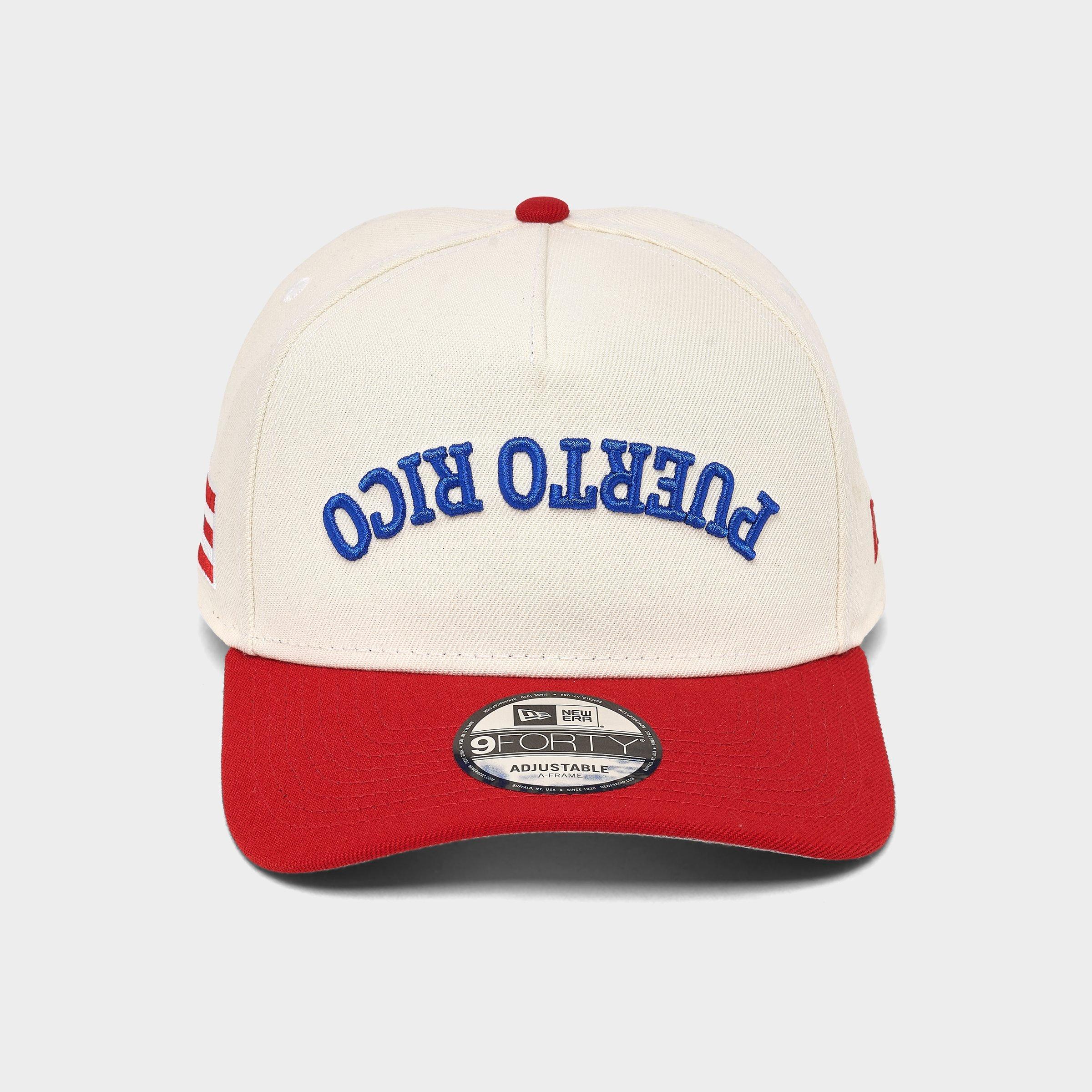 New Era Puerto Rico Upside Down 9FORTY A-Frame Snapback Hat