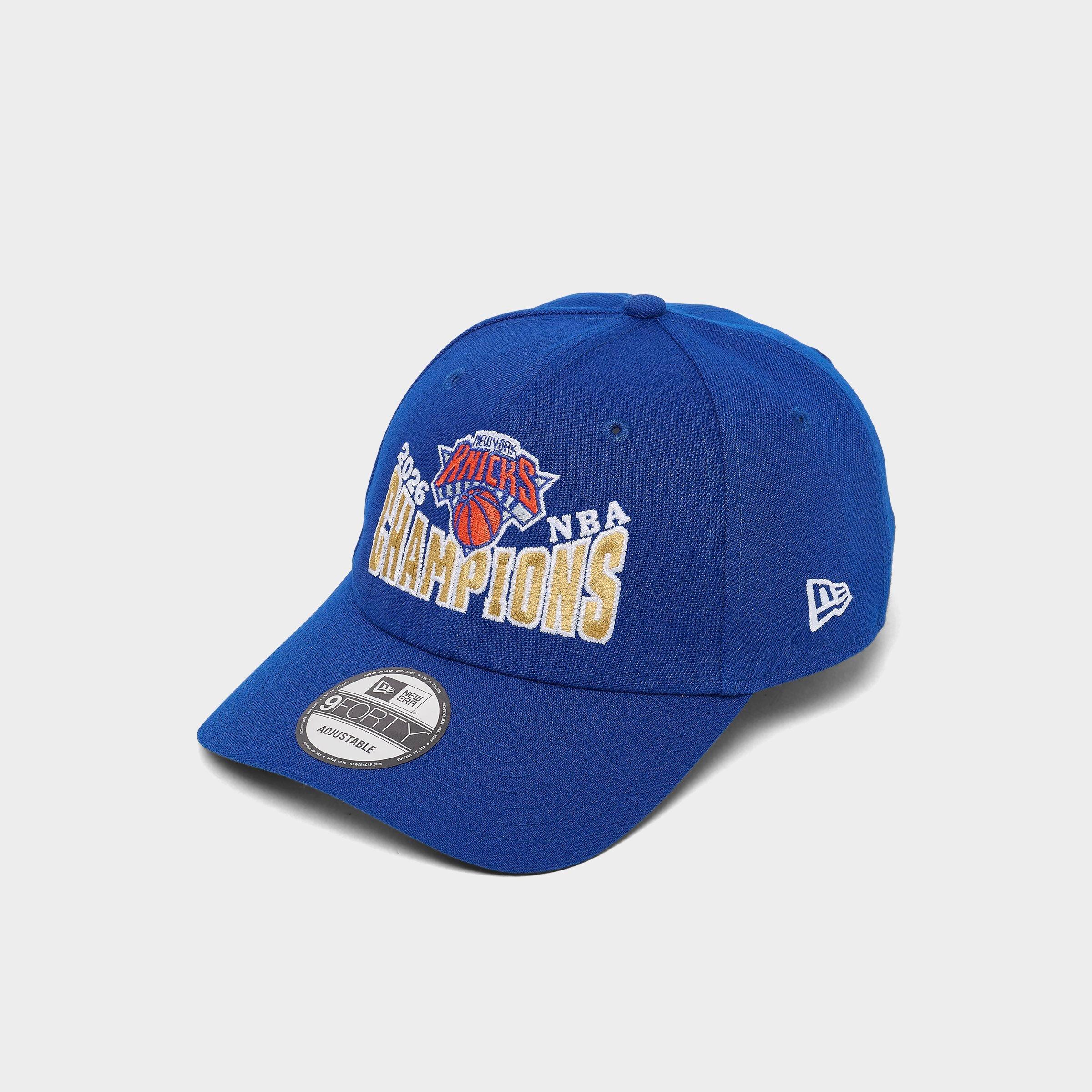 New Era New York Knicks NBA Champions Stamp 9FORTY Snapback Hat