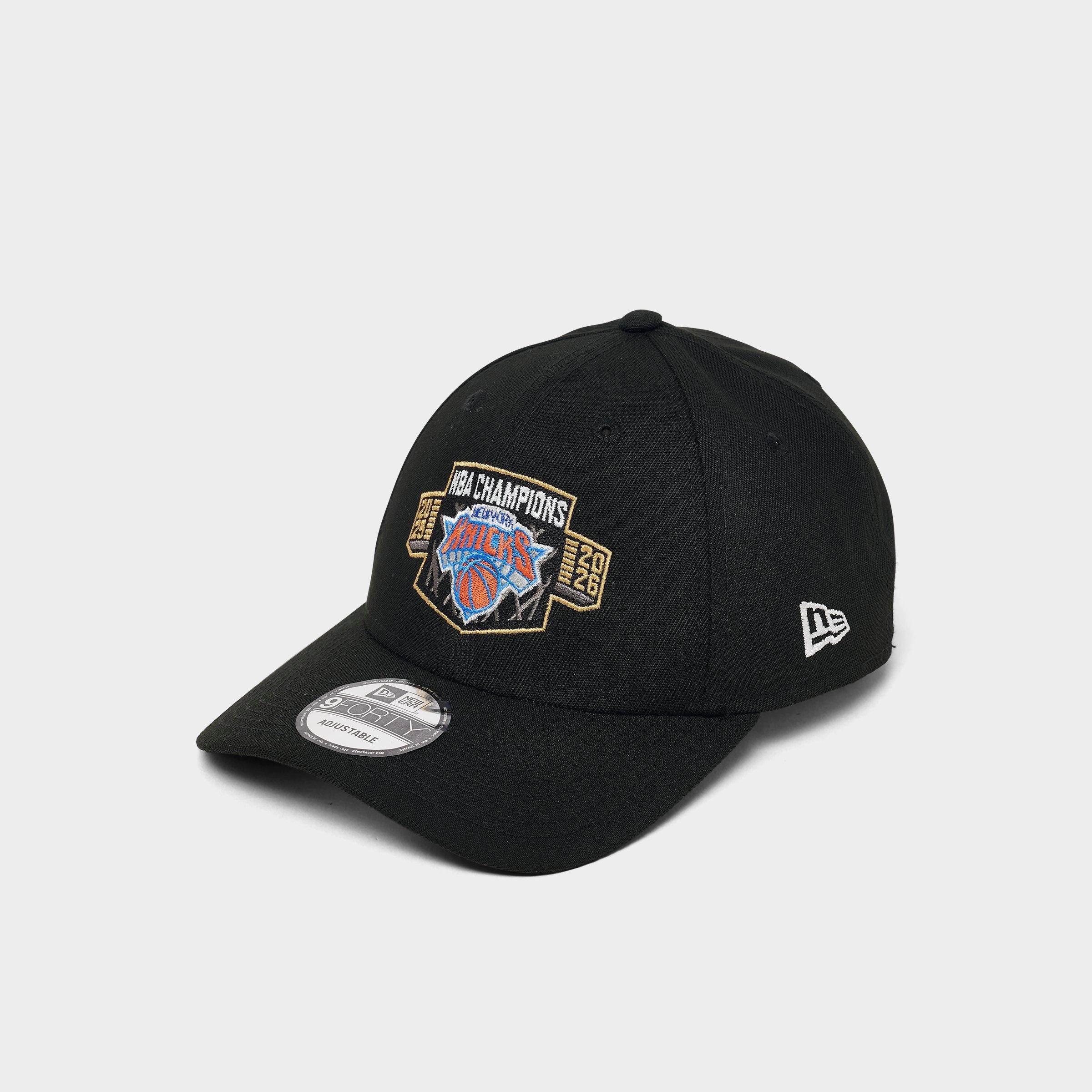 New Era New York Knicks NBA Champions Badge 9FORTY Snapback Hat