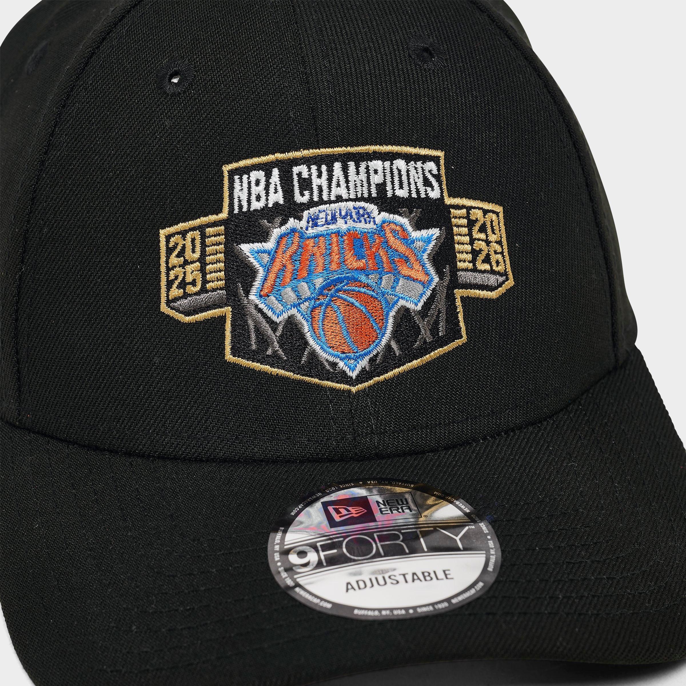 New Era New York Knicks NBA Champions Badge 9FORTY Snapback Hat