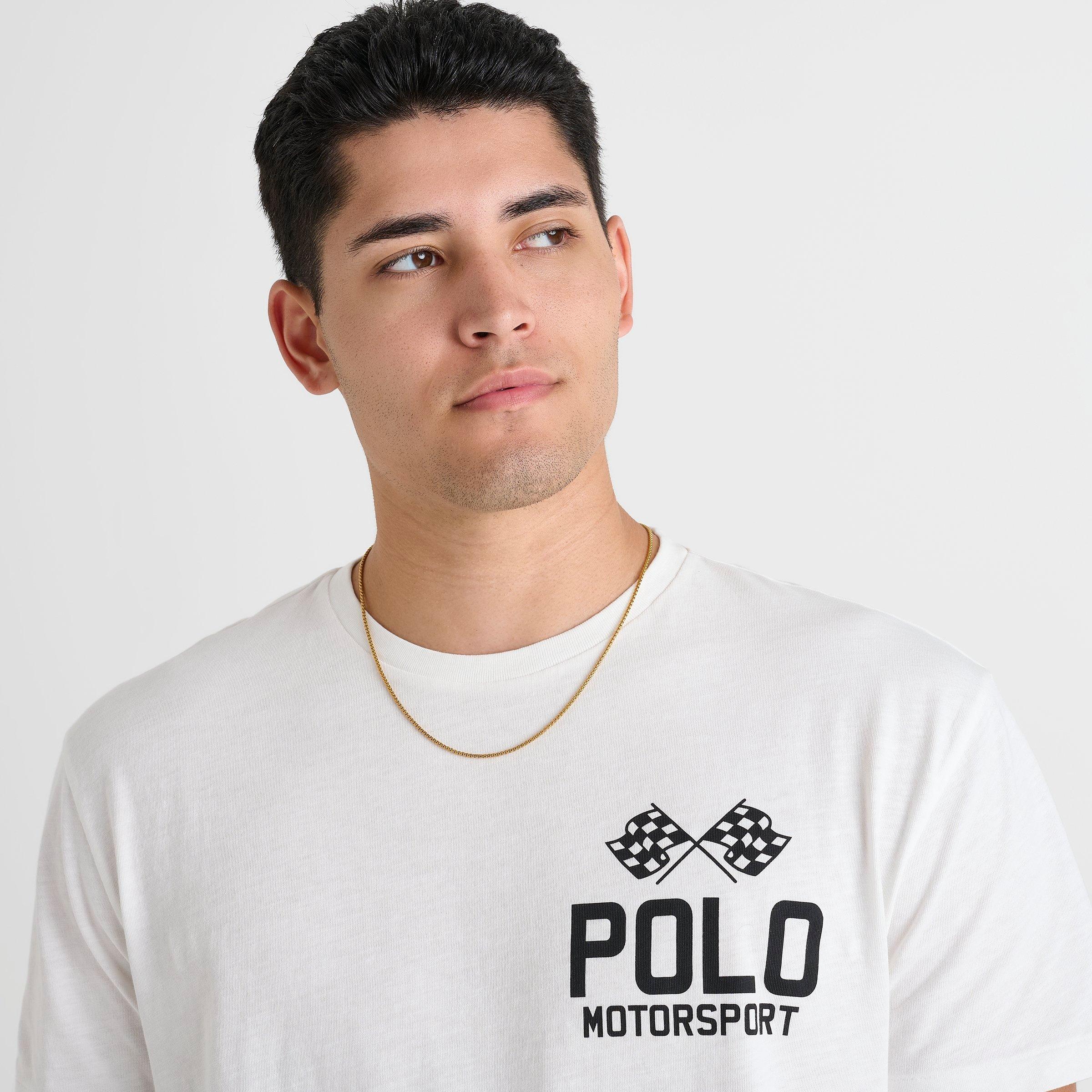 Men's Polo Ralph Lauren Motorsport Slub Jersey Graphic T-Shirt