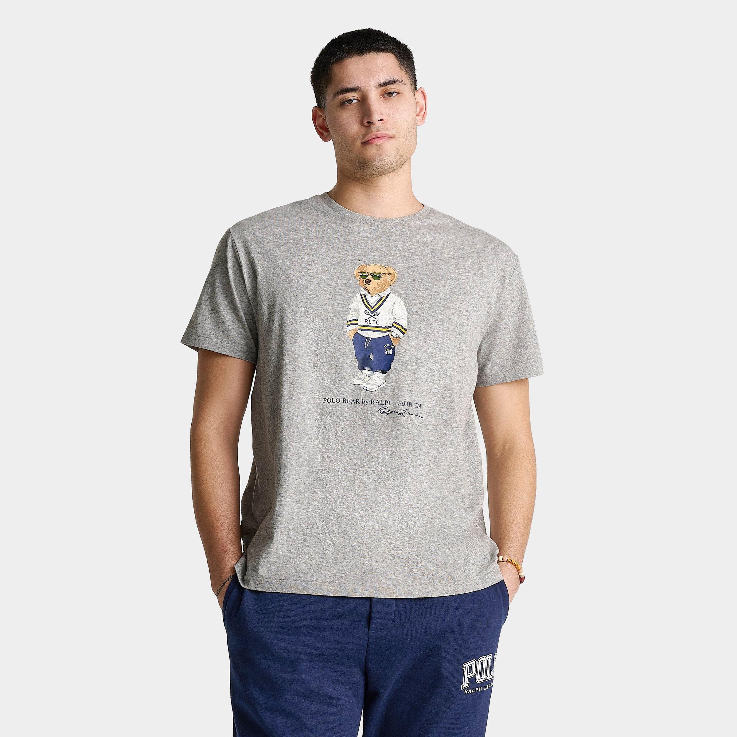 Tシャツ・カットソー Polo Ralph Lauren Bear Pocket T-Shirt Polo Ralph Lauren Men's Gift Bear T-Shirt in Polo Black Polo
