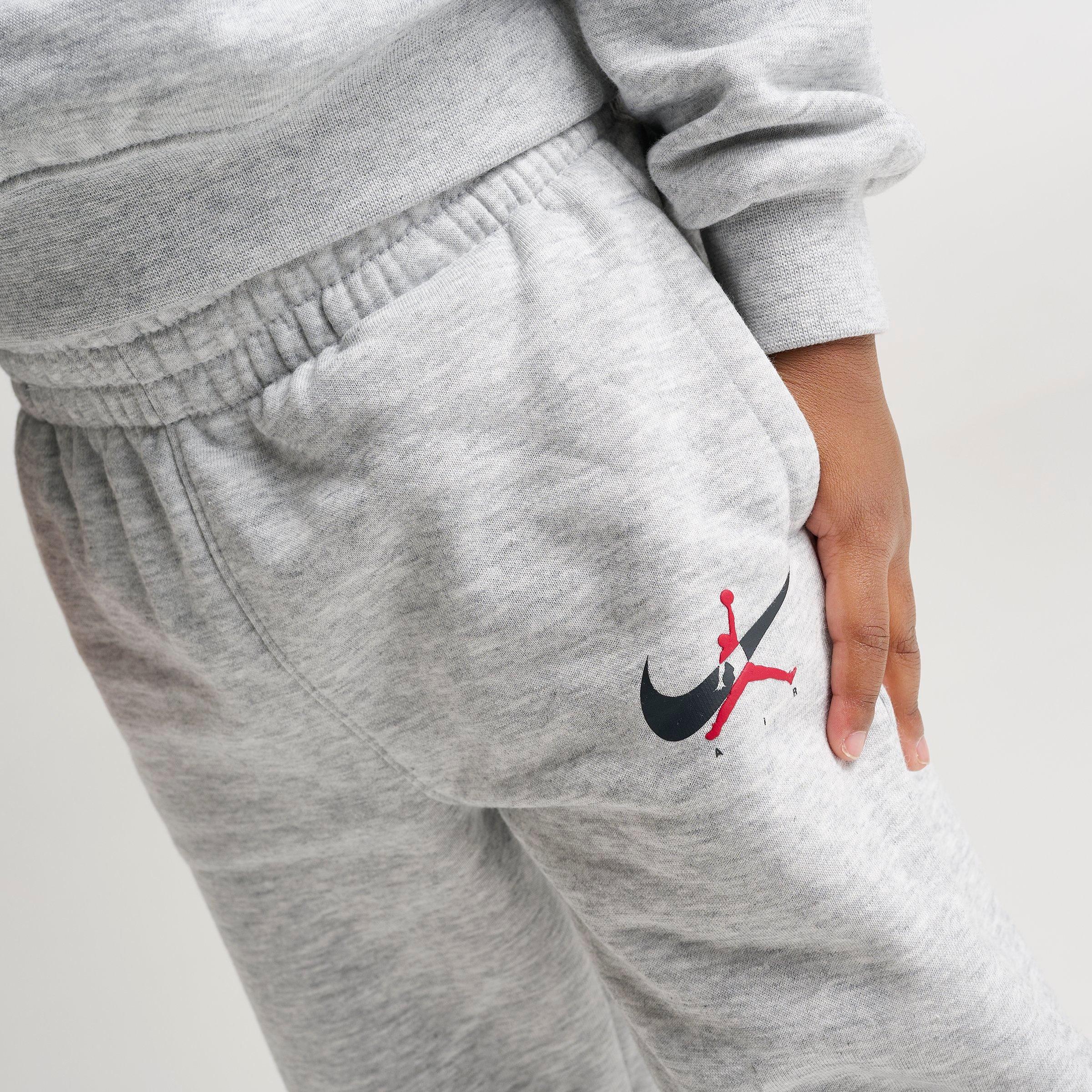 Kids' Toddler Jordan Jumpman Swoosh Crewneck Sweatshirt and Jogger Pants Set