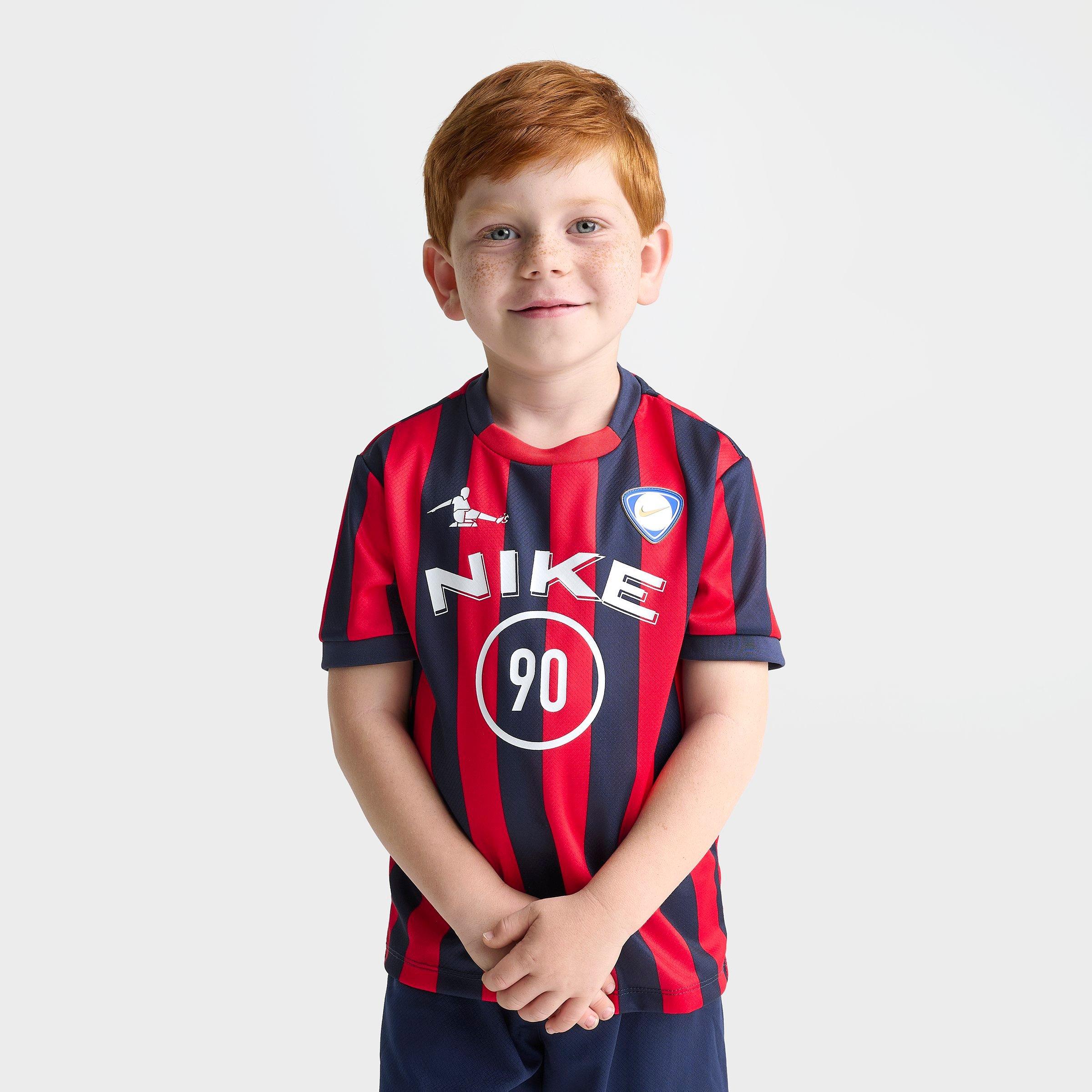 Kids' Toddler Nike Goal Mode Soccer Jersey and Shorts Set