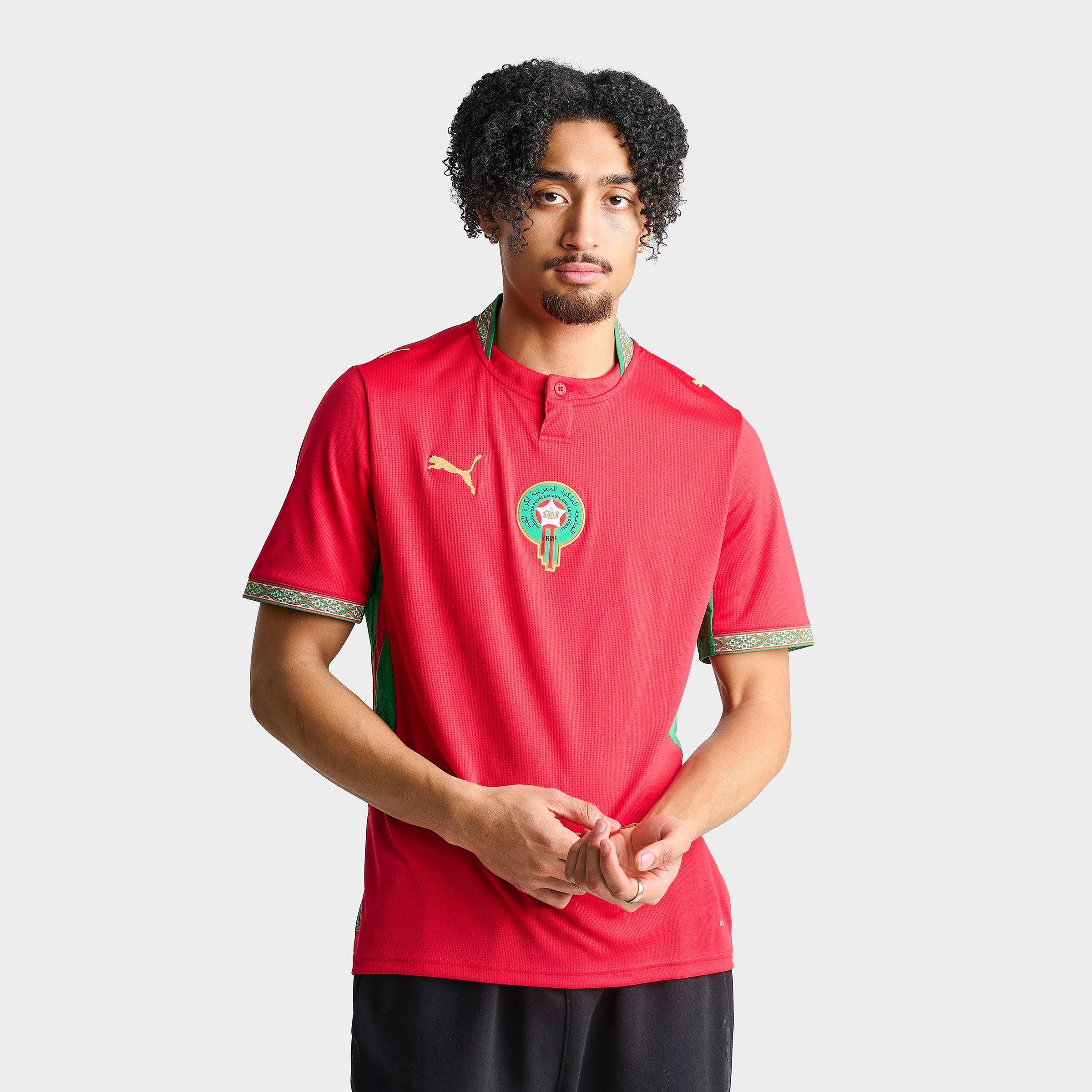 Men's Puma Morocco 2026 Home Replica Soccer Jersey