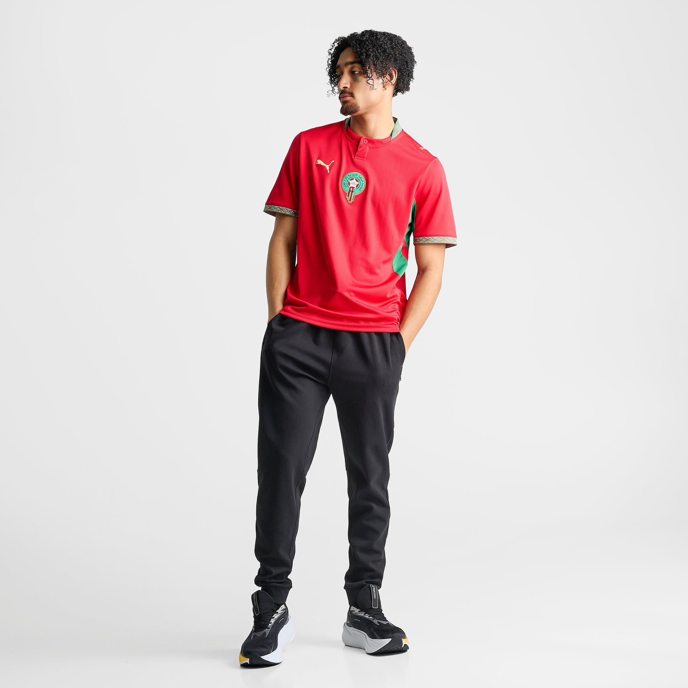 Men's Puma Morocco 2026 Home Replica Soccer Jersey