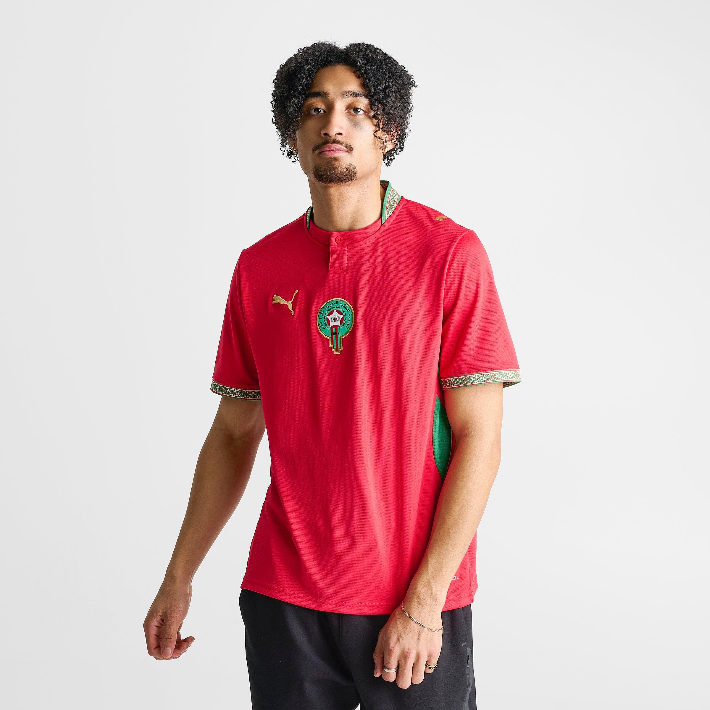 Men's Puma Morocco 2026 Home Replica Soccer Jersey