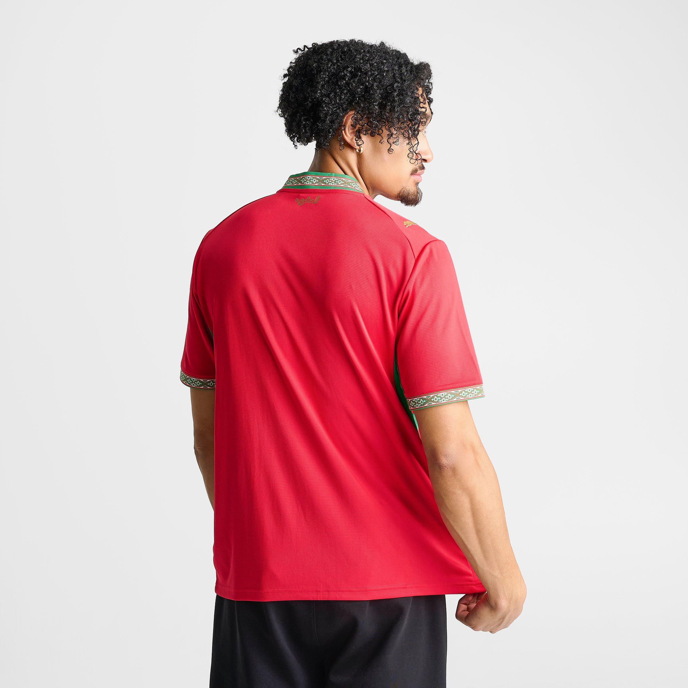 Men's Puma Morocco 2026 Home Replica Soccer Jersey