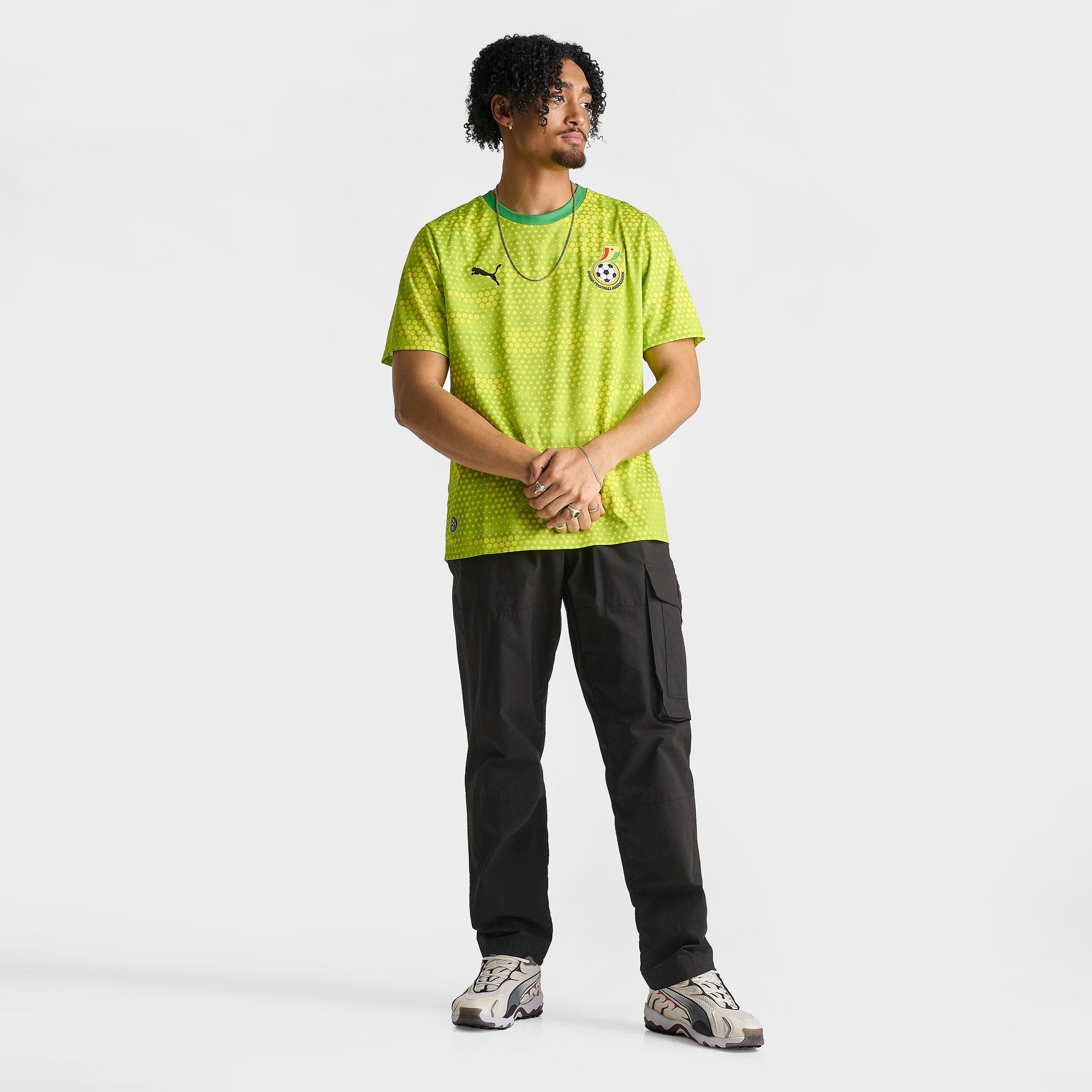 Men's Puma x Salehe Bembury Ghana Short-Sleeve Goalkeeper Soccer Jersey