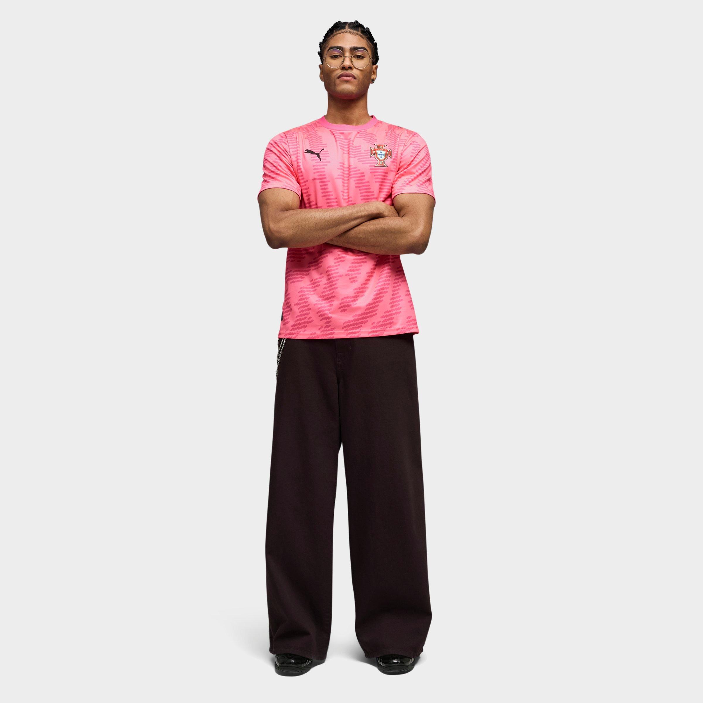 Men's Puma x Salehe Bembury Portugal Short-Sleeve Goalkeeper Soccer Jersey