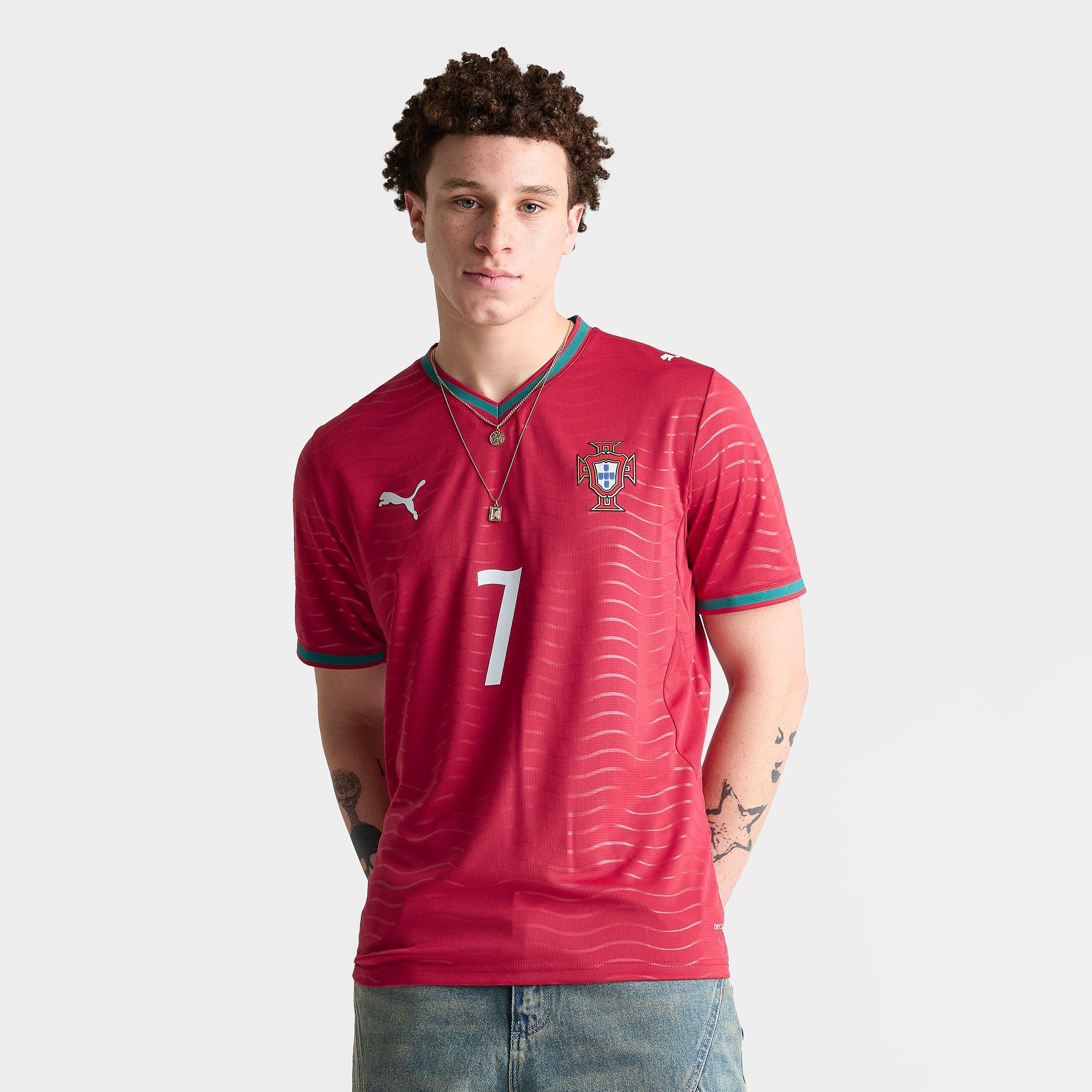 Men's Puma Cristiano Ronaldo Portugal 2026 Home Replica Soccer Jersey
