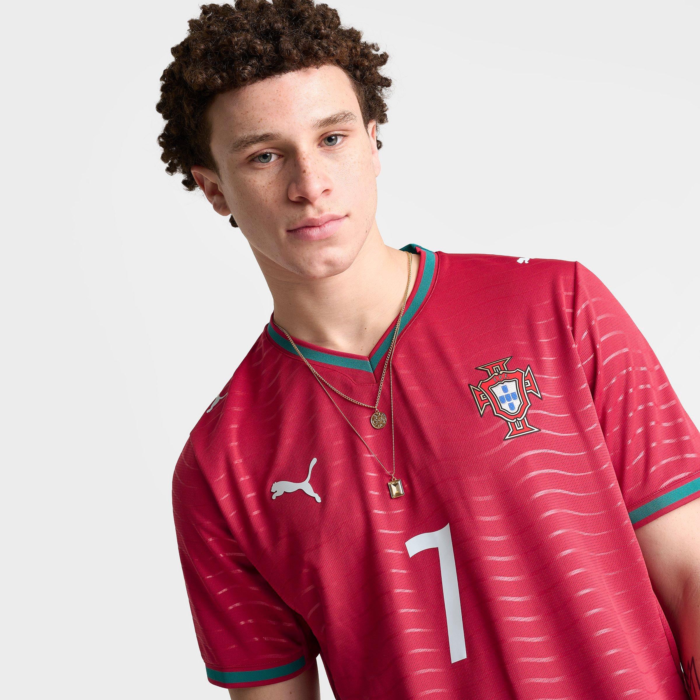 Men's Puma Cristiano Ronaldo Portugal 2026 Home Replica Soccer Jersey