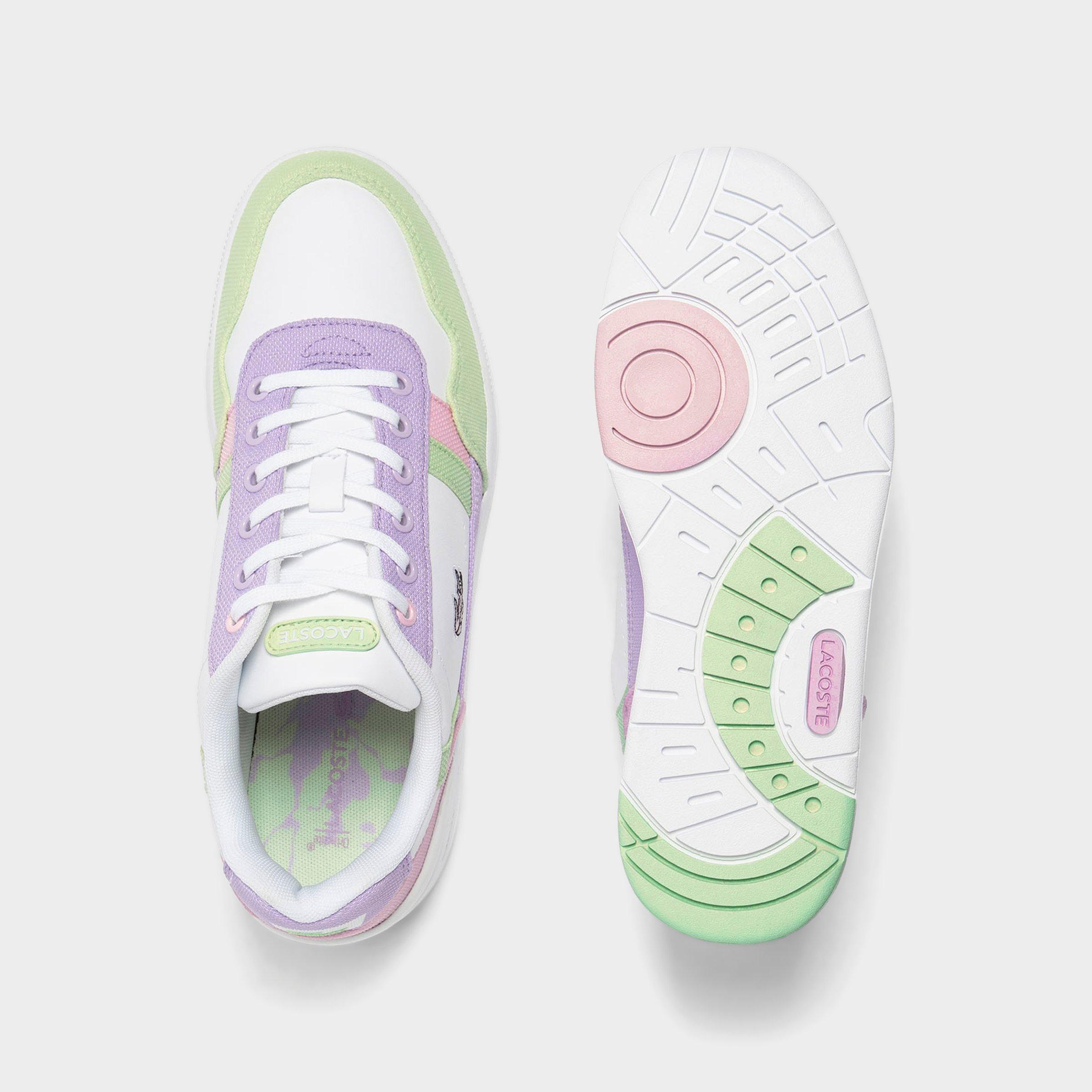 Big Kids' Lacoste T-Clip Lace Closure Casual Shoes