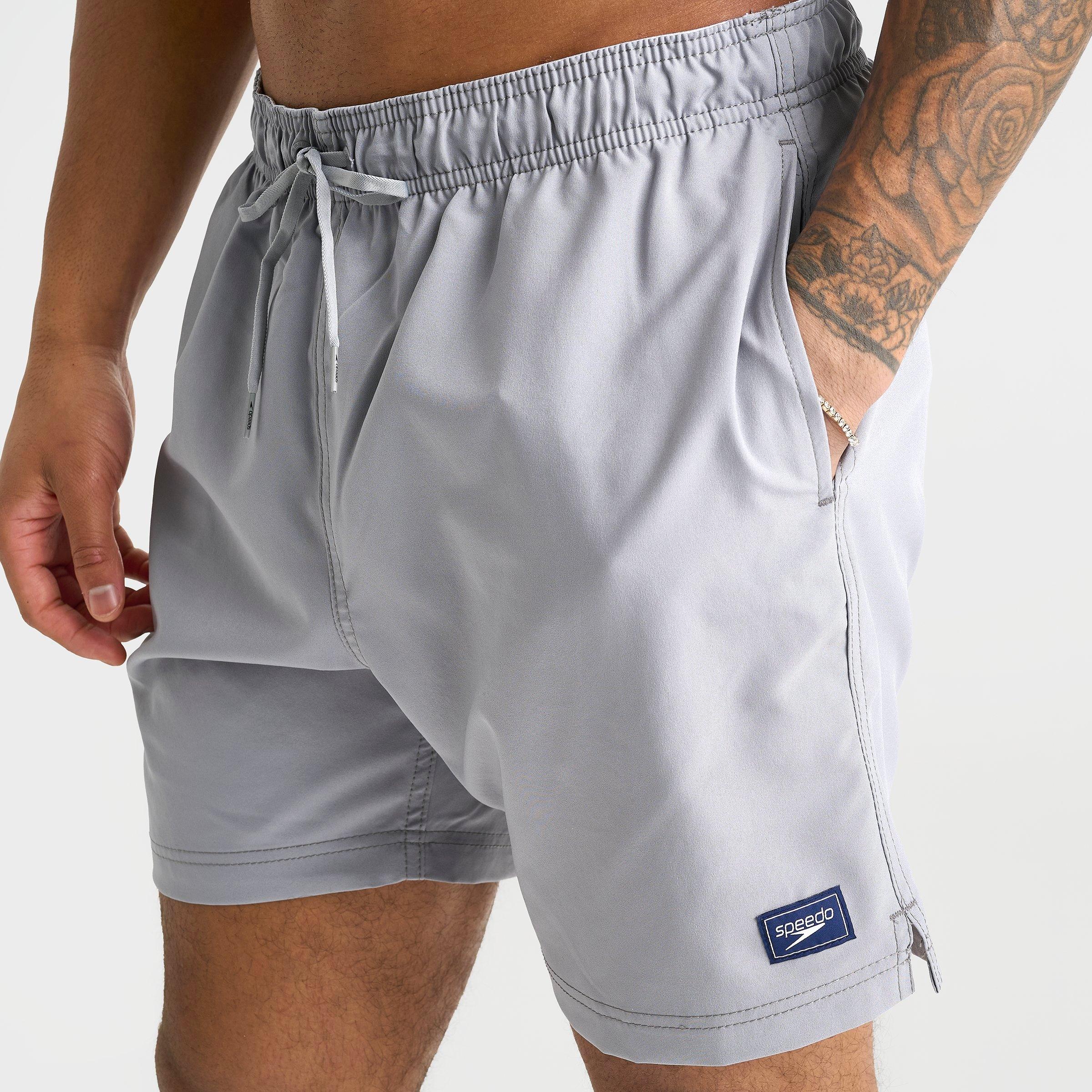 Men's Speedo Redondo Edge Solid Volley 17" Swim Shorts