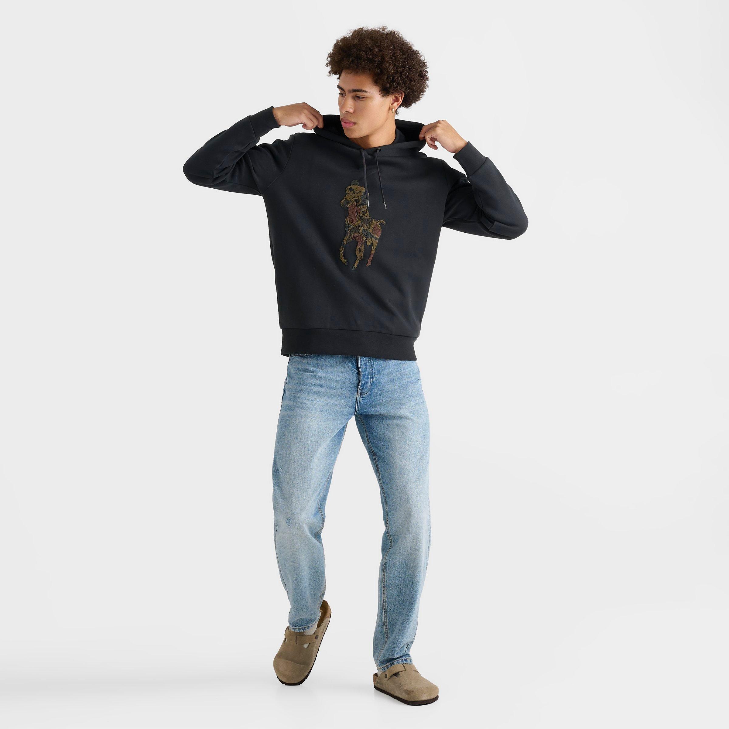 Men's Polo Ralph Lauren Camo Big Pony Double-Knit Hoodie