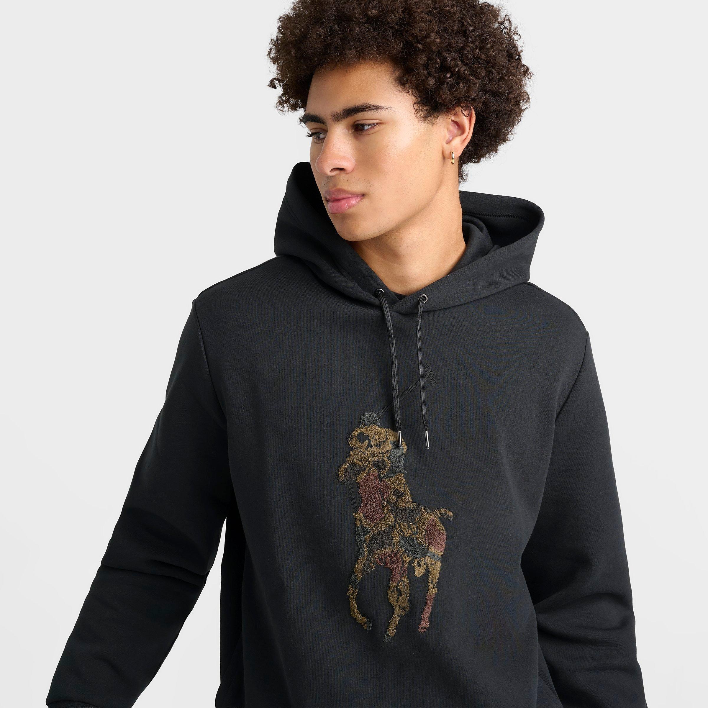 Men's Polo Ralph Lauren Camo Big Pony Double-Knit Hoodie