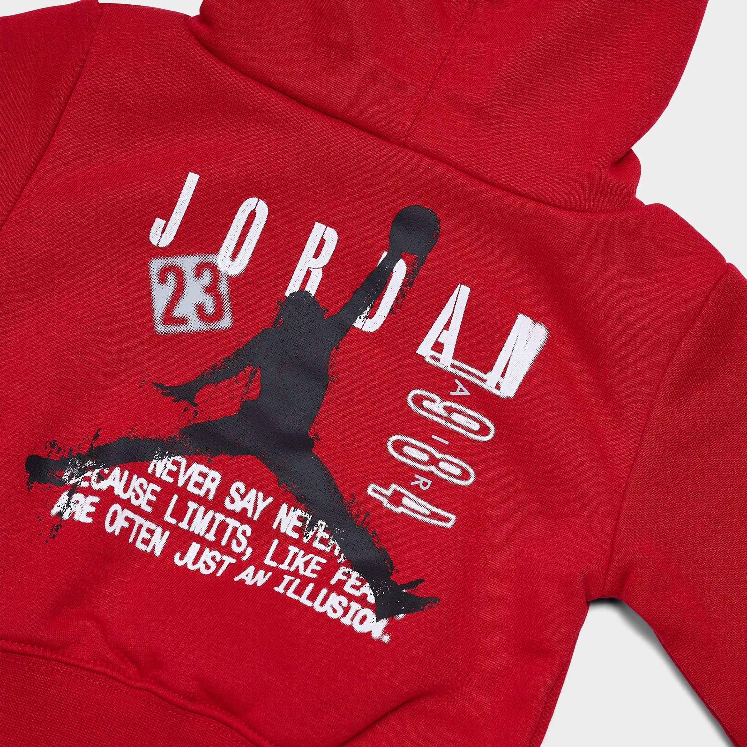 Little Kids' Jordan Jumpman Stamp Pullover Hoodie and Jogger Pants Set
