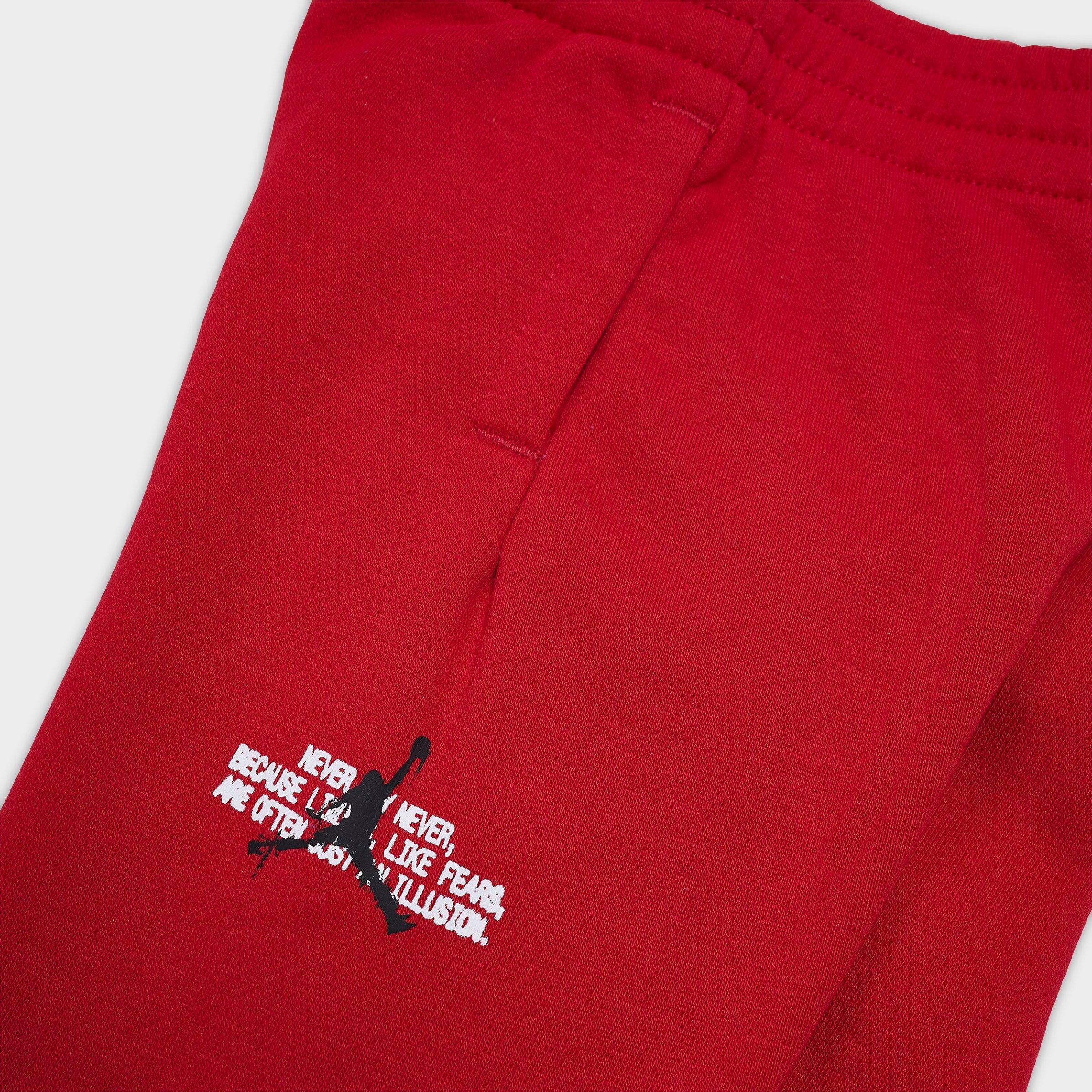 Little Kids' Jordan Jumpman Stamp Pullover Hoodie and Jogger Pants Set
