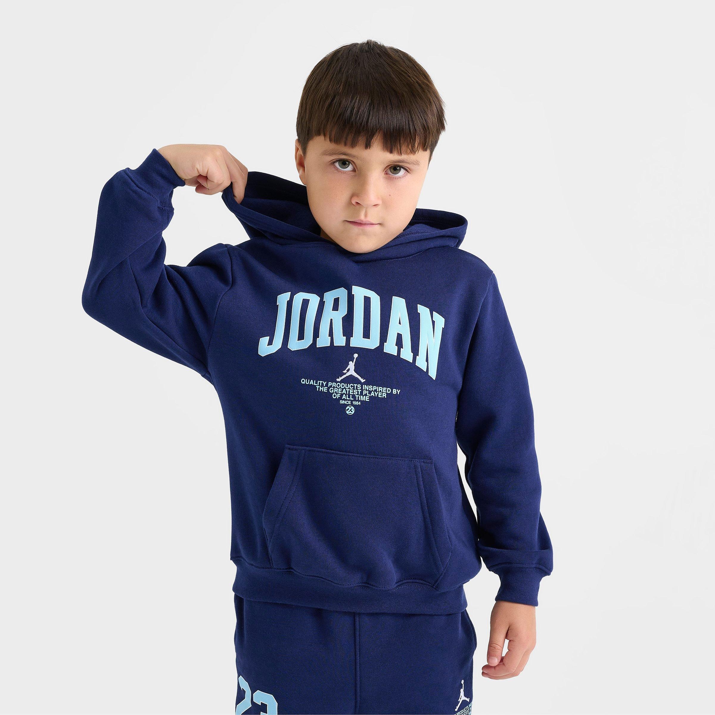 Infant Jordan Pullover Hoodie and Jogger Pants Set