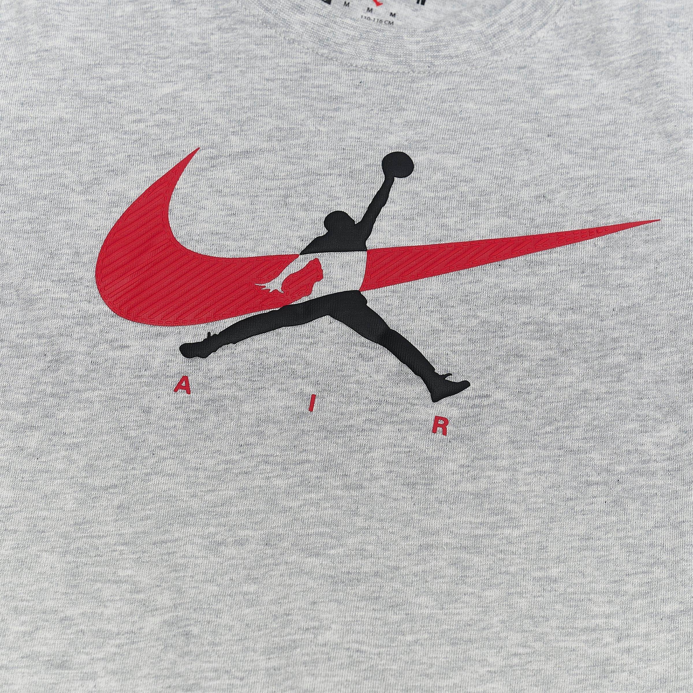 Little Kids' Jordan Jumpman Swoosh T-Shirt and Shorts Set