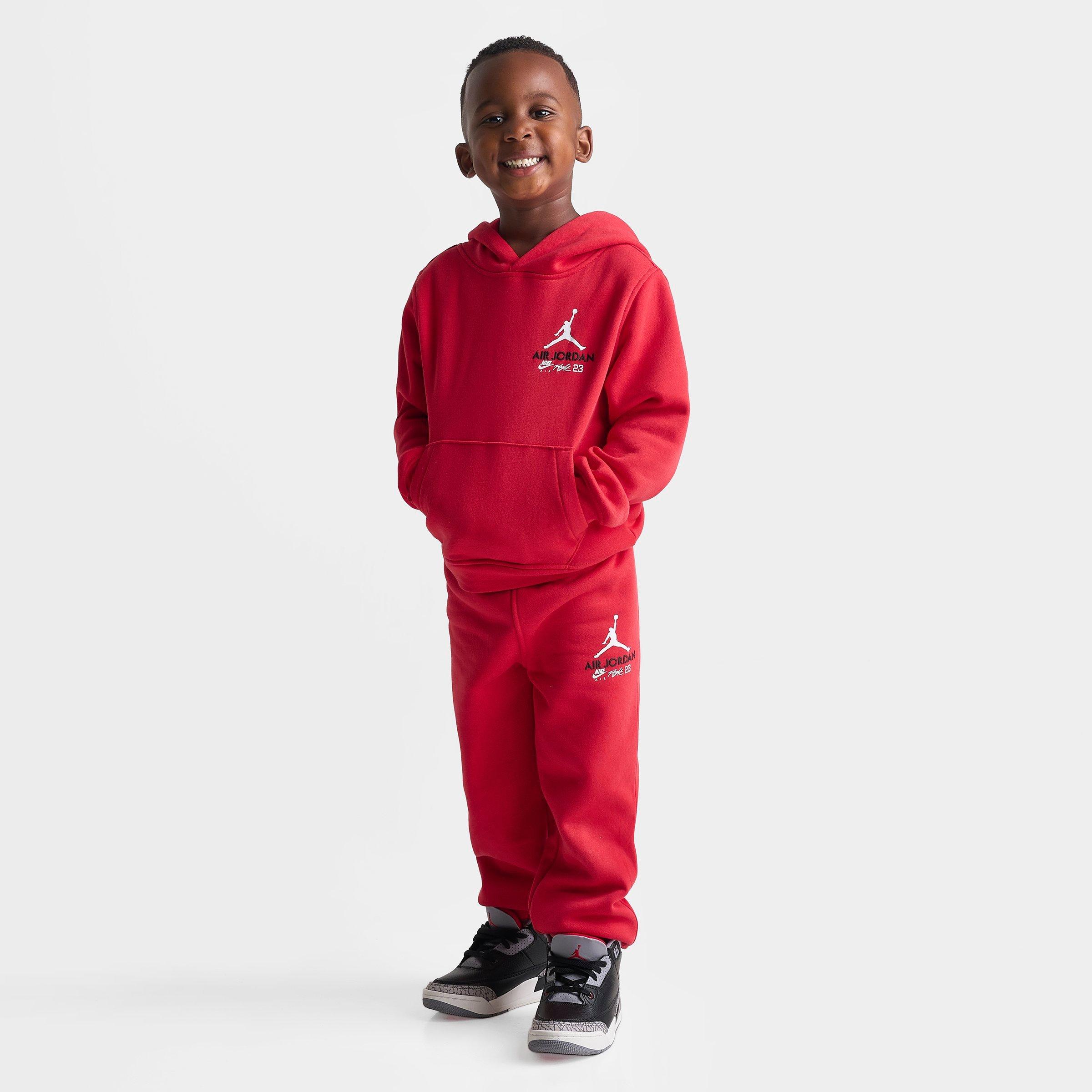 Little Kids' Jordan Pullover Hoodie and Jogger Pants Set
