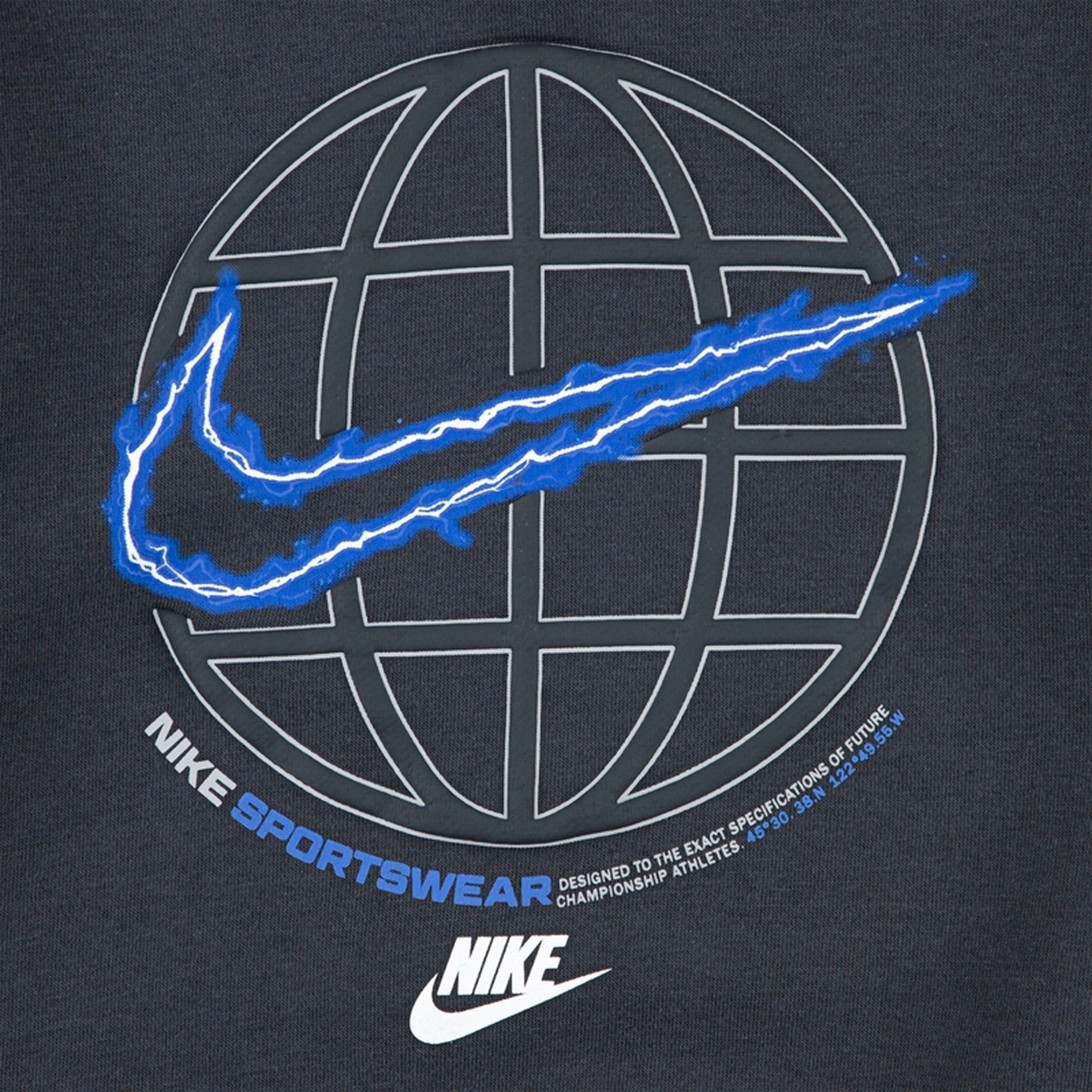 Little Kids' Nike Globe Crewneck Sweatshirt and Jogger Pants Set