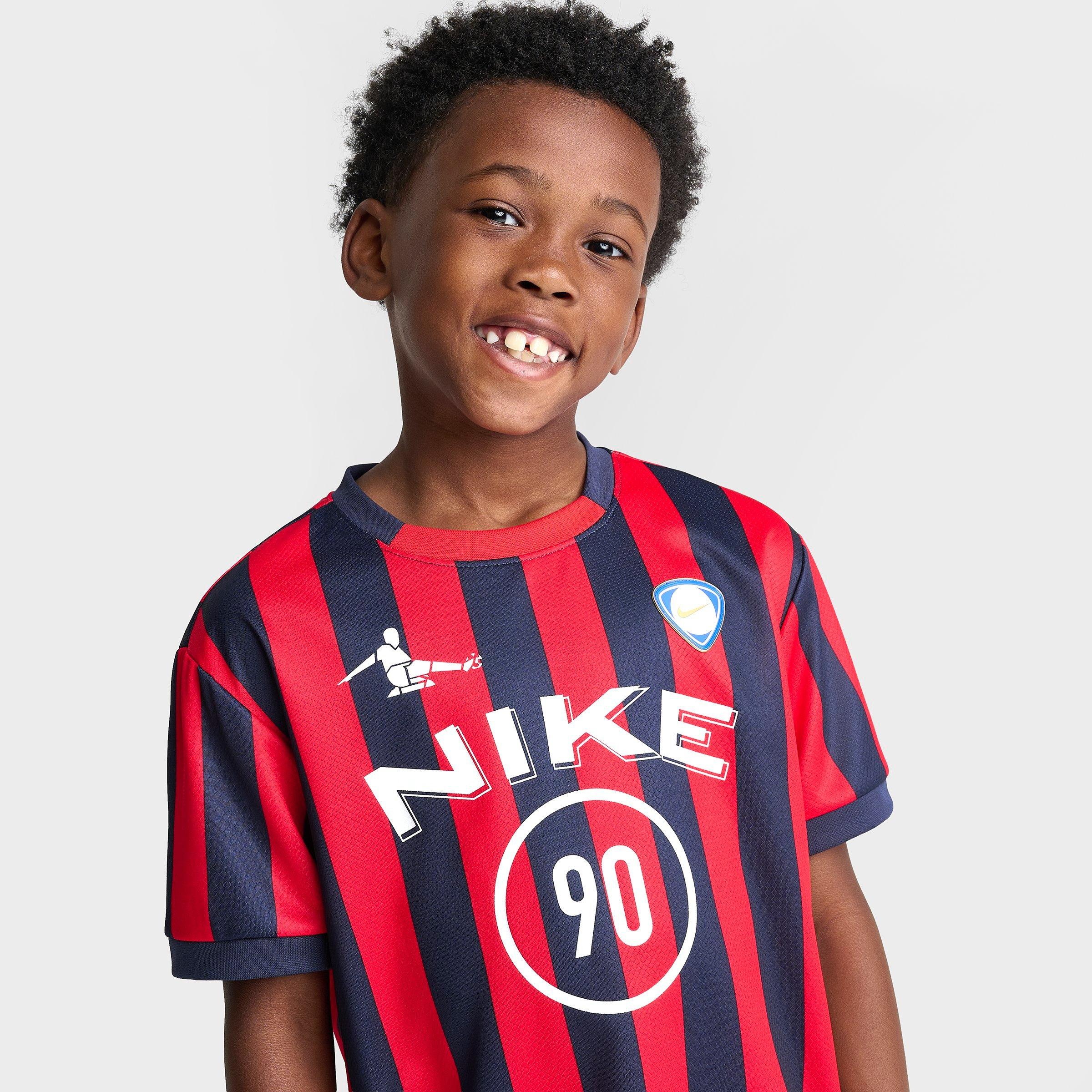Little Kids' Nike Goal Mode Soccer Jersey and Shorts Set