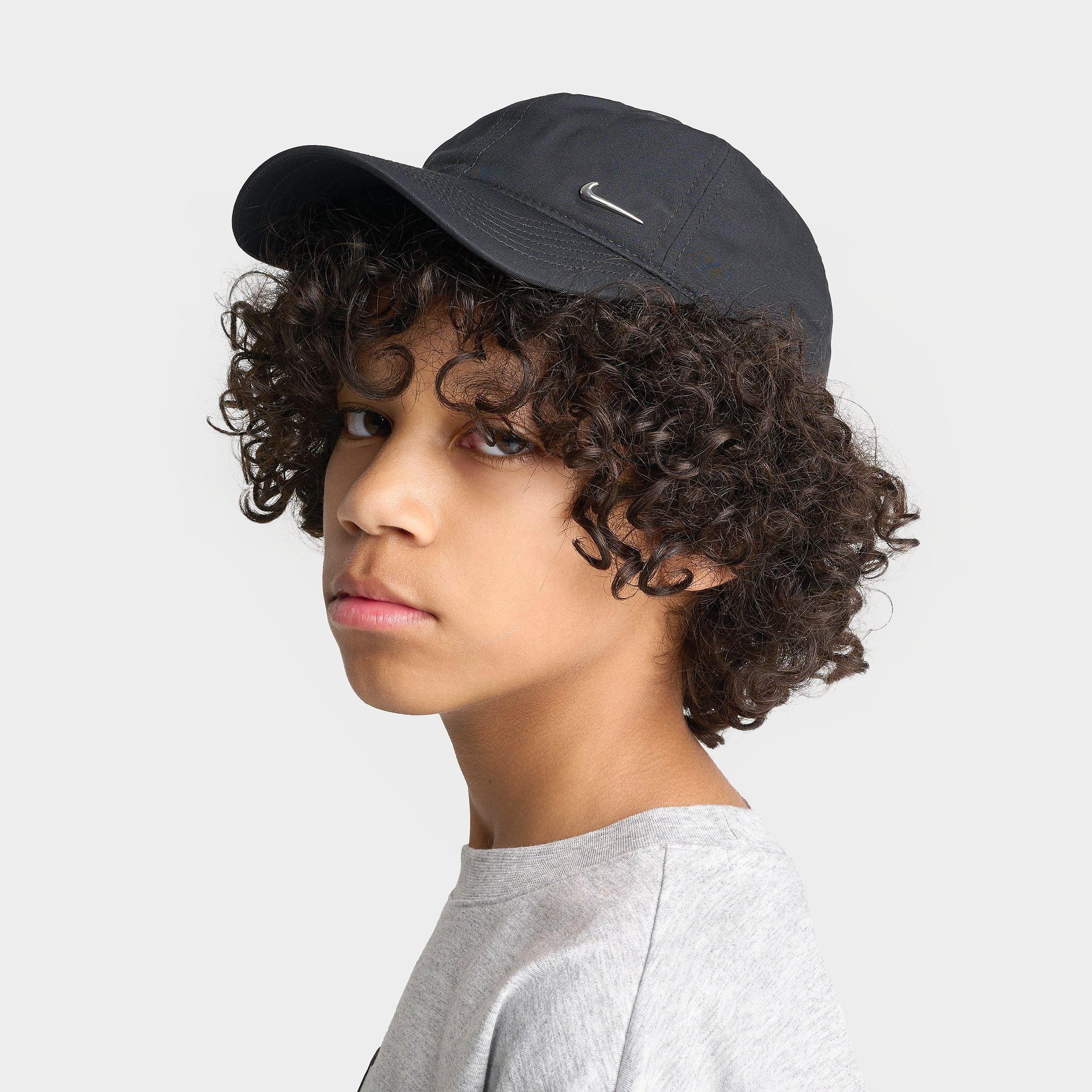 Kids' Nike Club Dri-FIT Metal Swoosh Strapback Hat