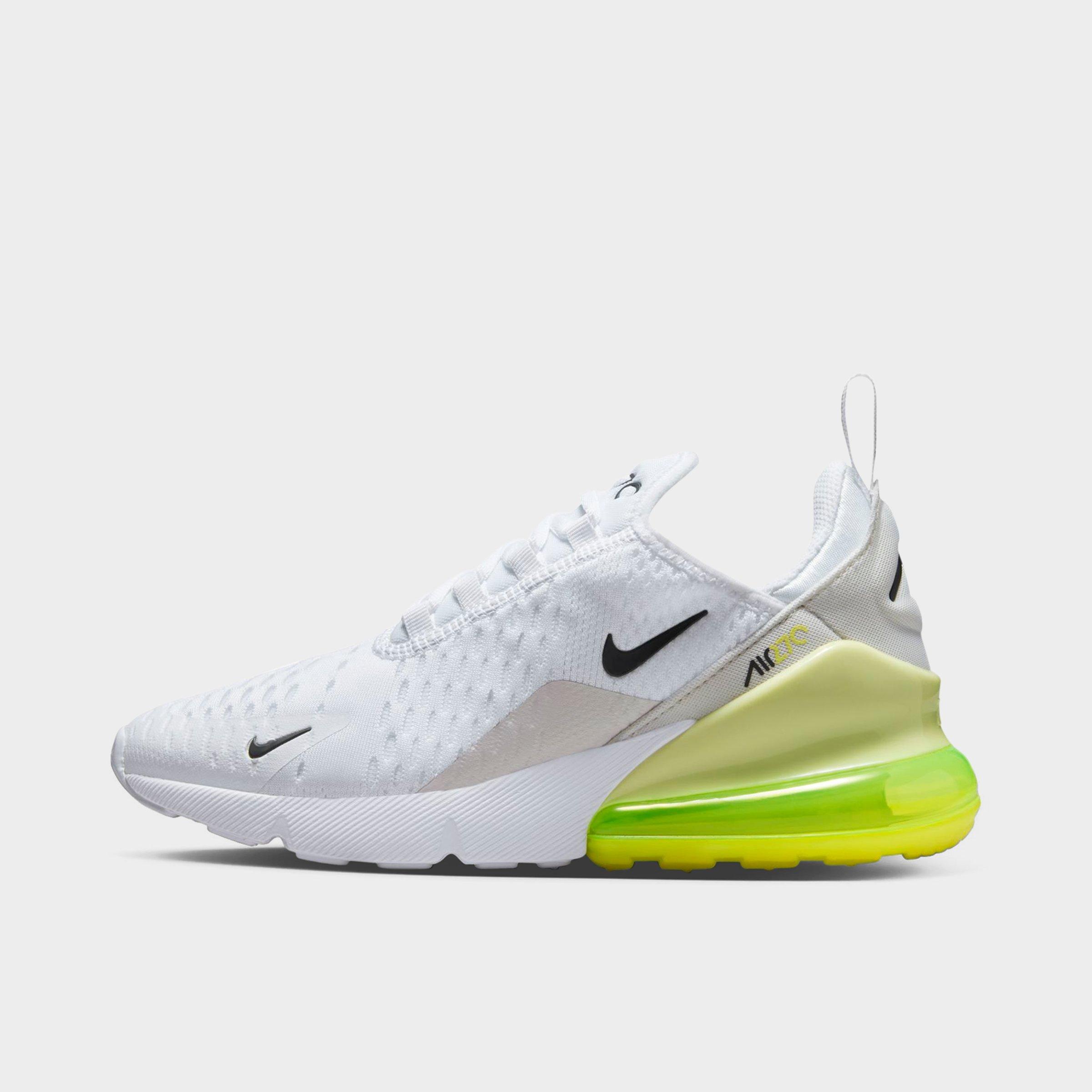 max nike 270 blanche et jaune