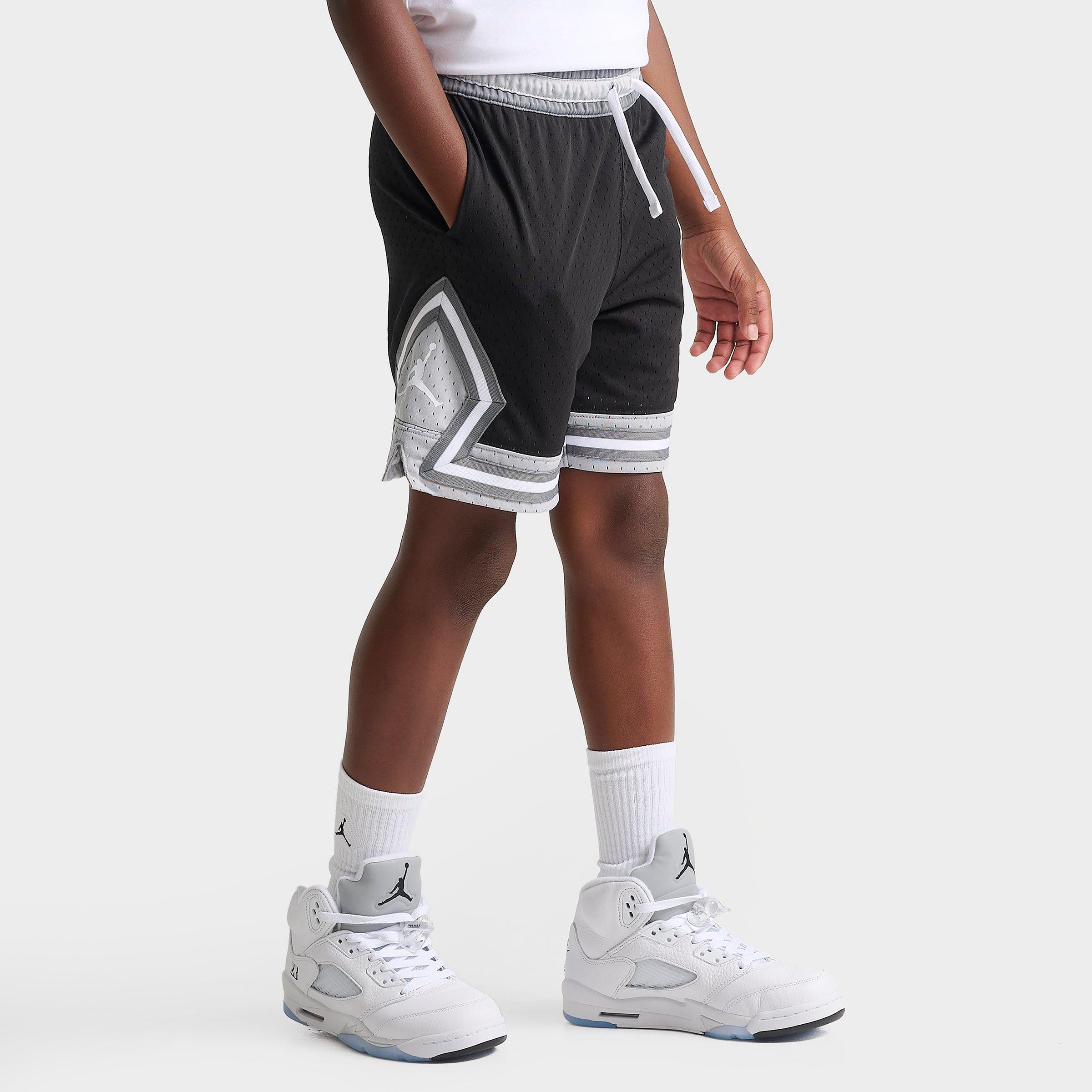 Big Kids' Jordan Dri-FIT Diamond Mesh Basketball Shorts