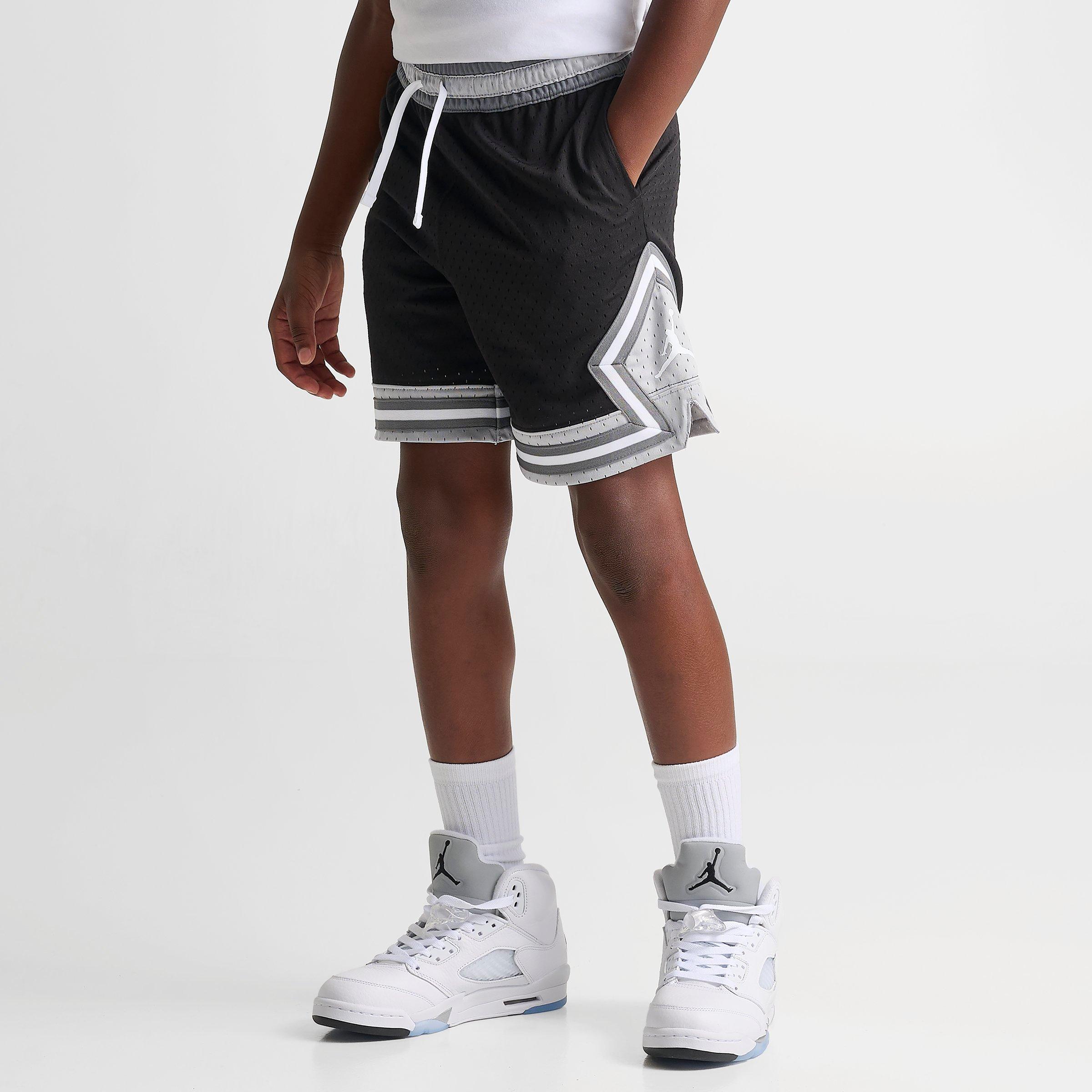 Big Kids' Jordan Dri-FIT Diamond Mesh Basketball Shorts
