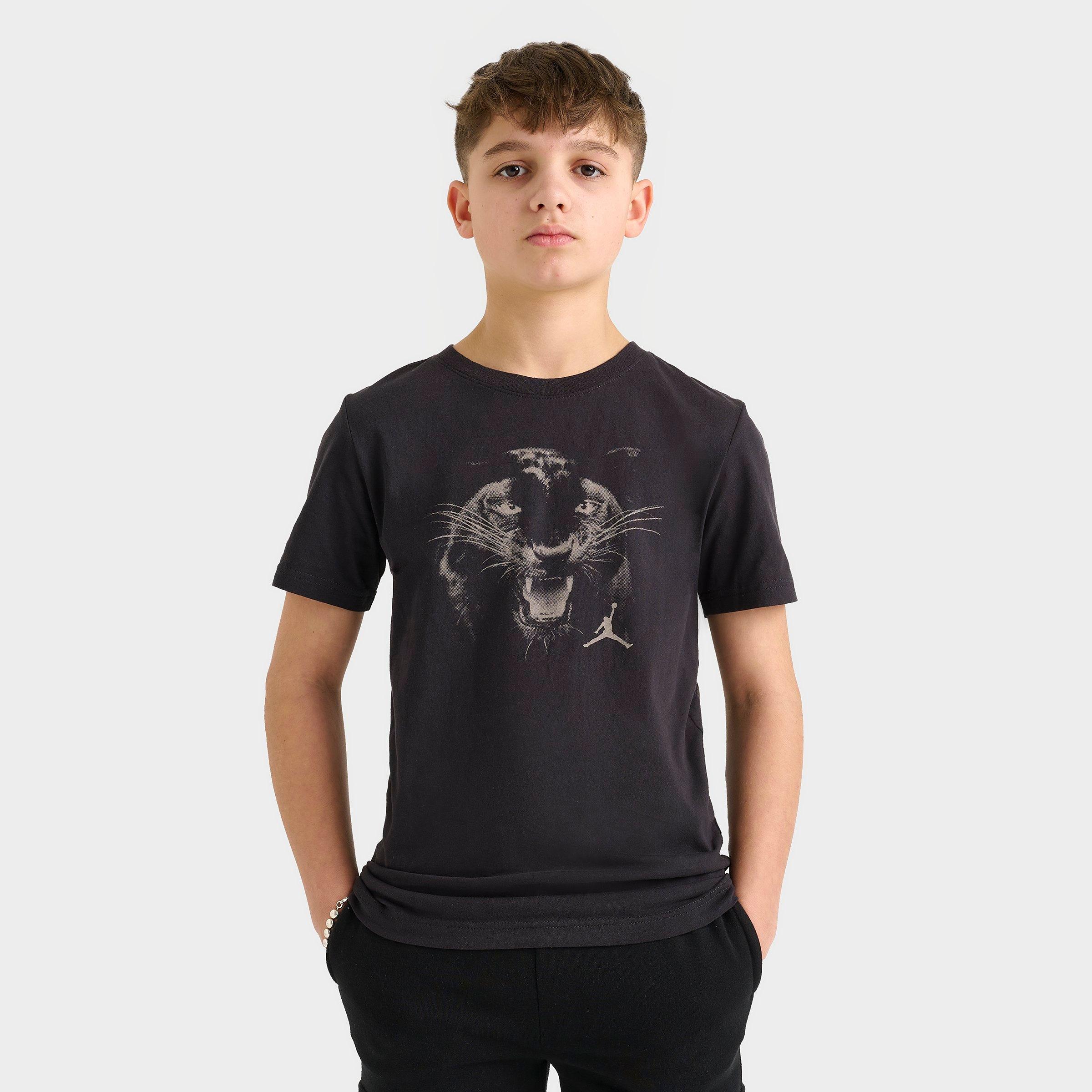 Kids' Jordan AJ3 Black Cat T-Shirt